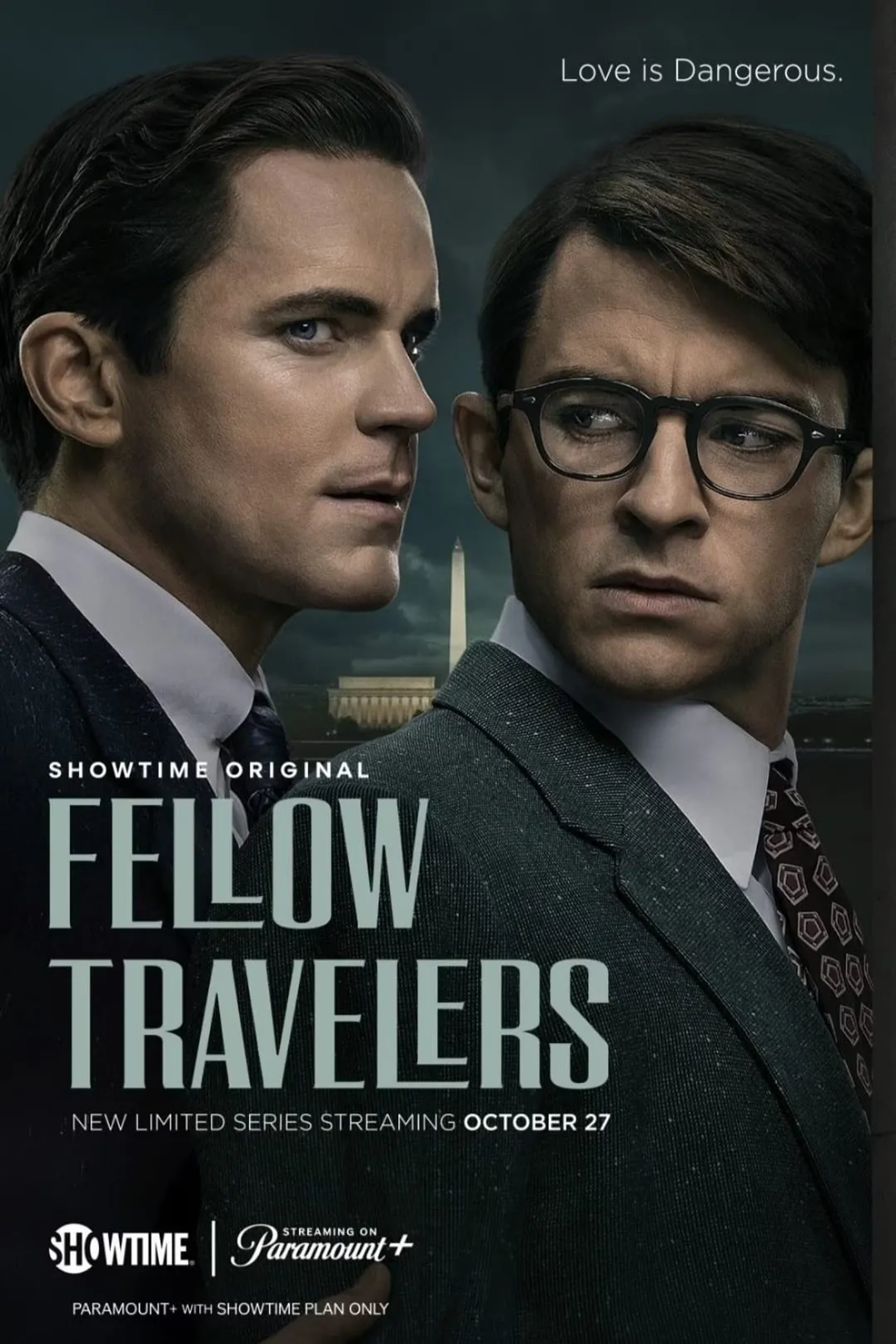 Jonathan Bailey and Matt Bomer in Fellow Travelers (2023)