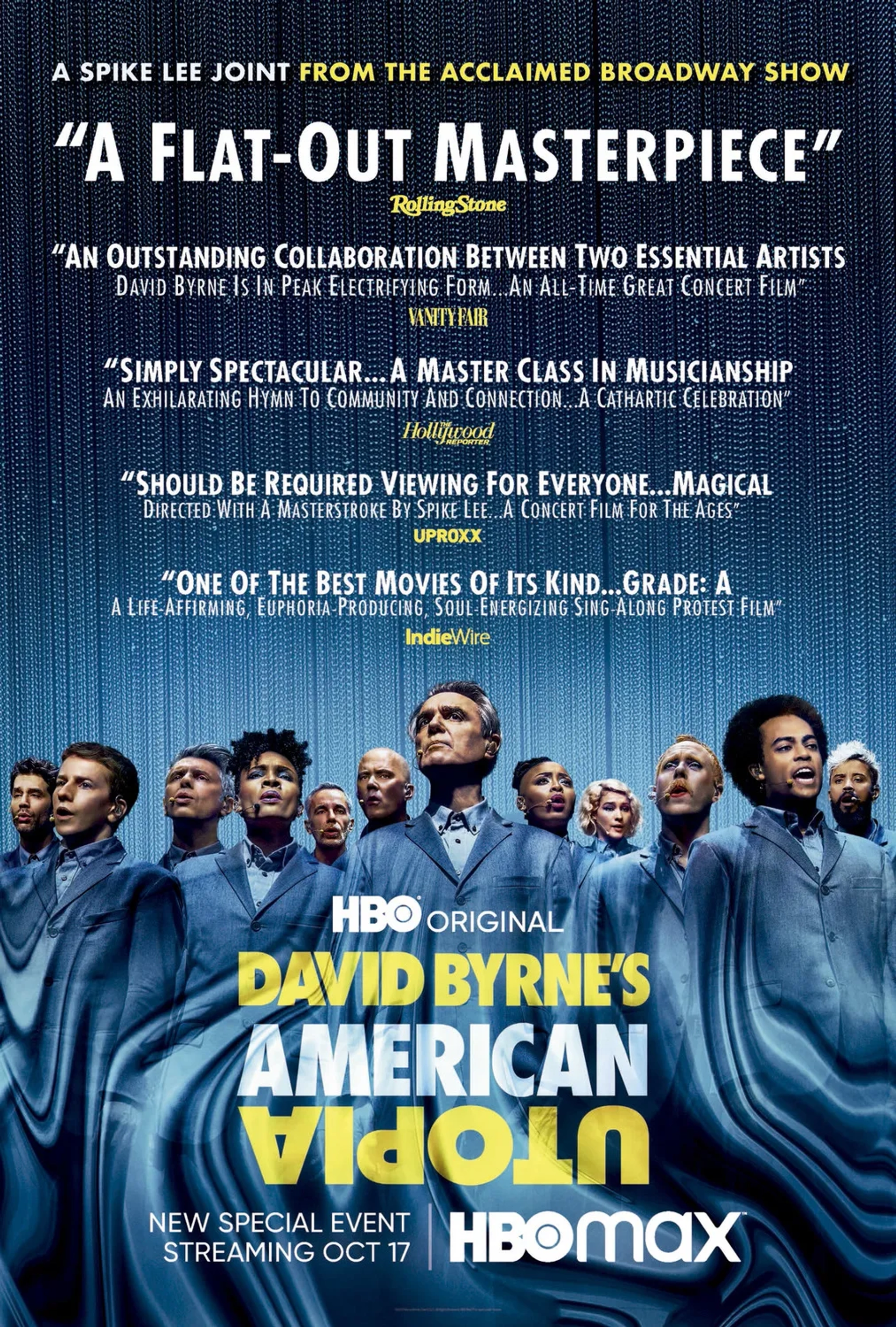 مستند اتوپیای آمریکایی دیوید برن (David Byrne's American Utopia 2020)