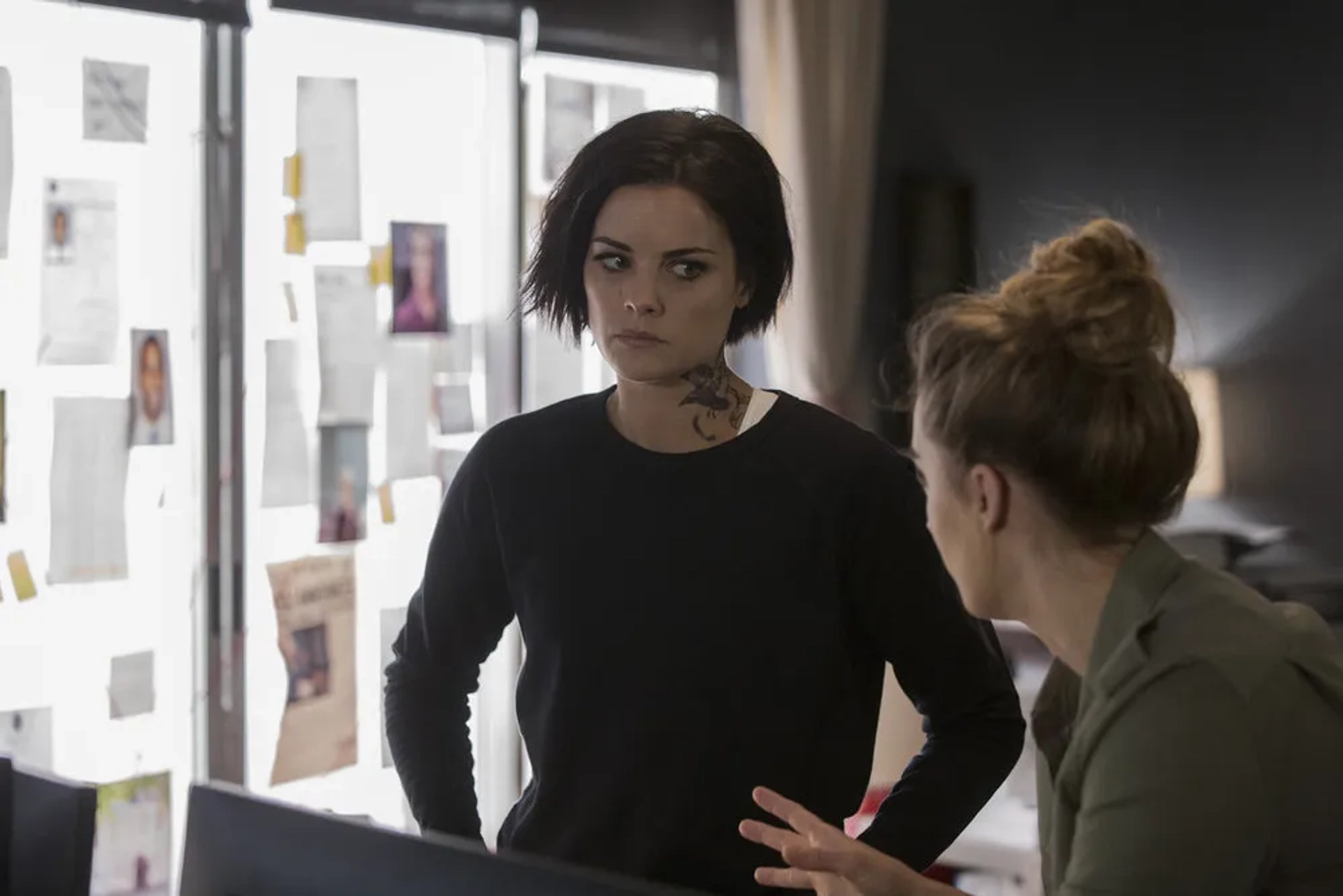 Ashley Johnson and Jaimie Alexander in Blindspot (2015)