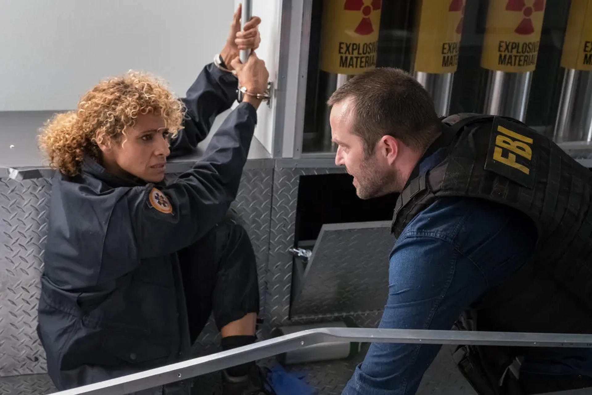 Michelle Hurd and Sullivan Stapleton in Blindspot (2015)