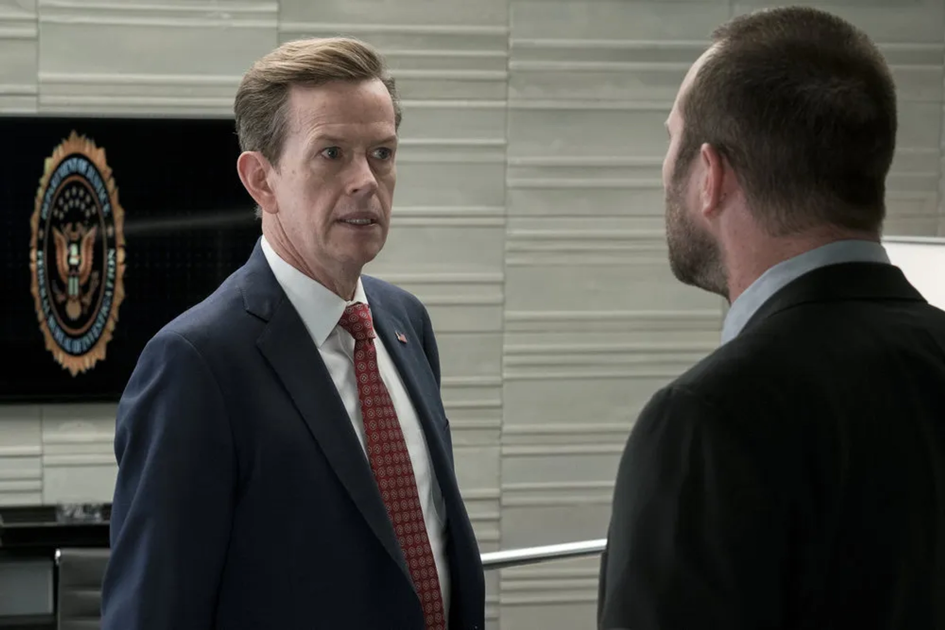 Dylan Baker and Sullivan Stapleton in Blindspot (2015)