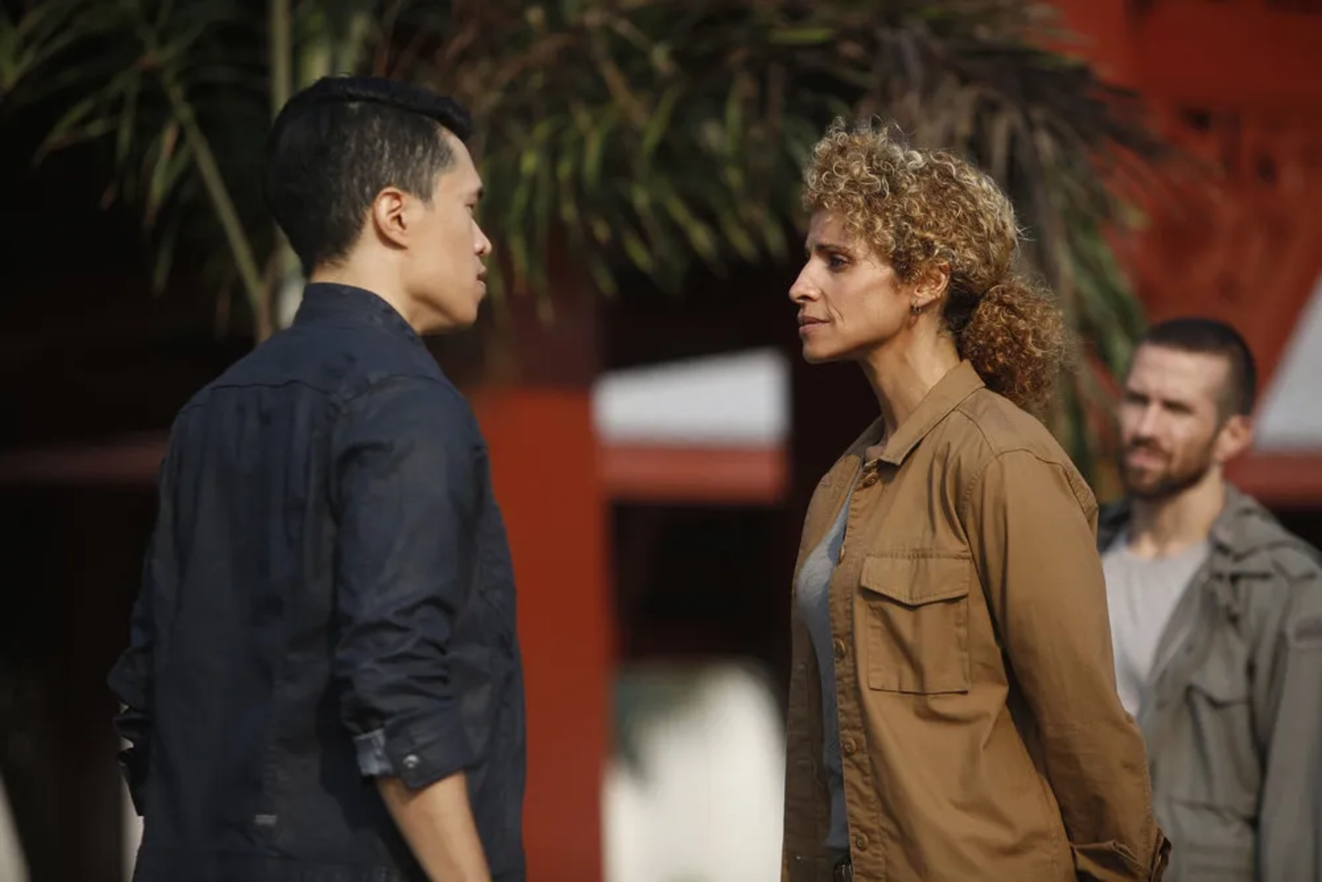 Michelle Hurd and Charlie Ruedpokanon in Blindspot (2015)