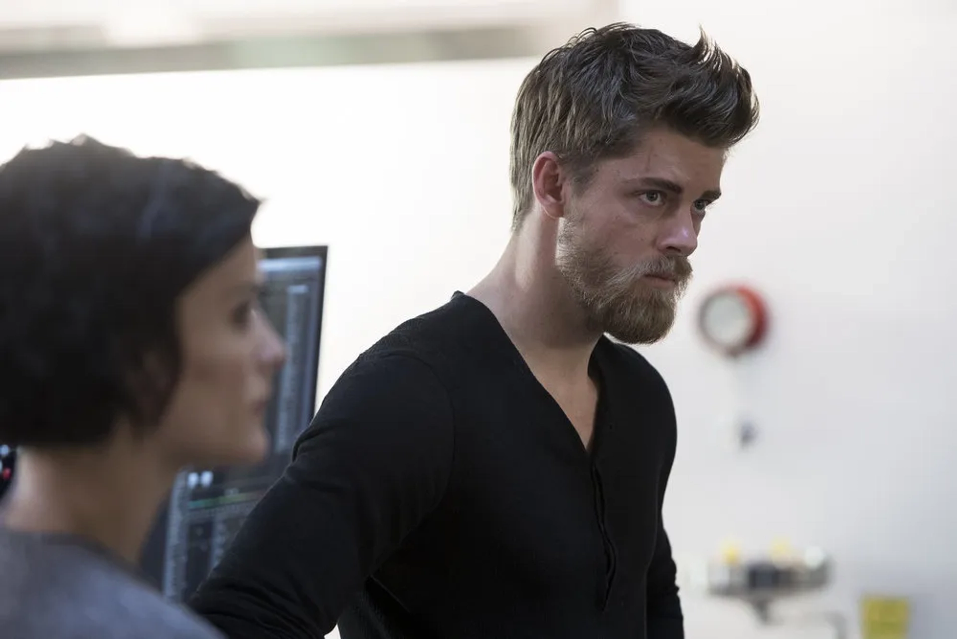 Luke Mitchell and Jaimie Alexander in Blindspot (2015)