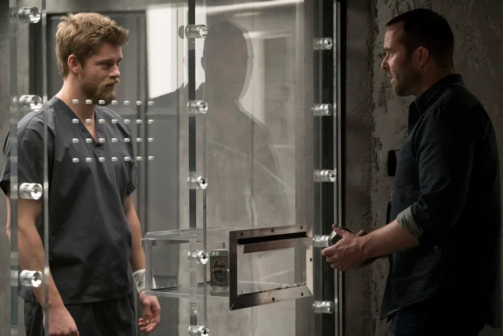 Sullivan Stapleton and Luke Mitchell in Blindspot (2015)