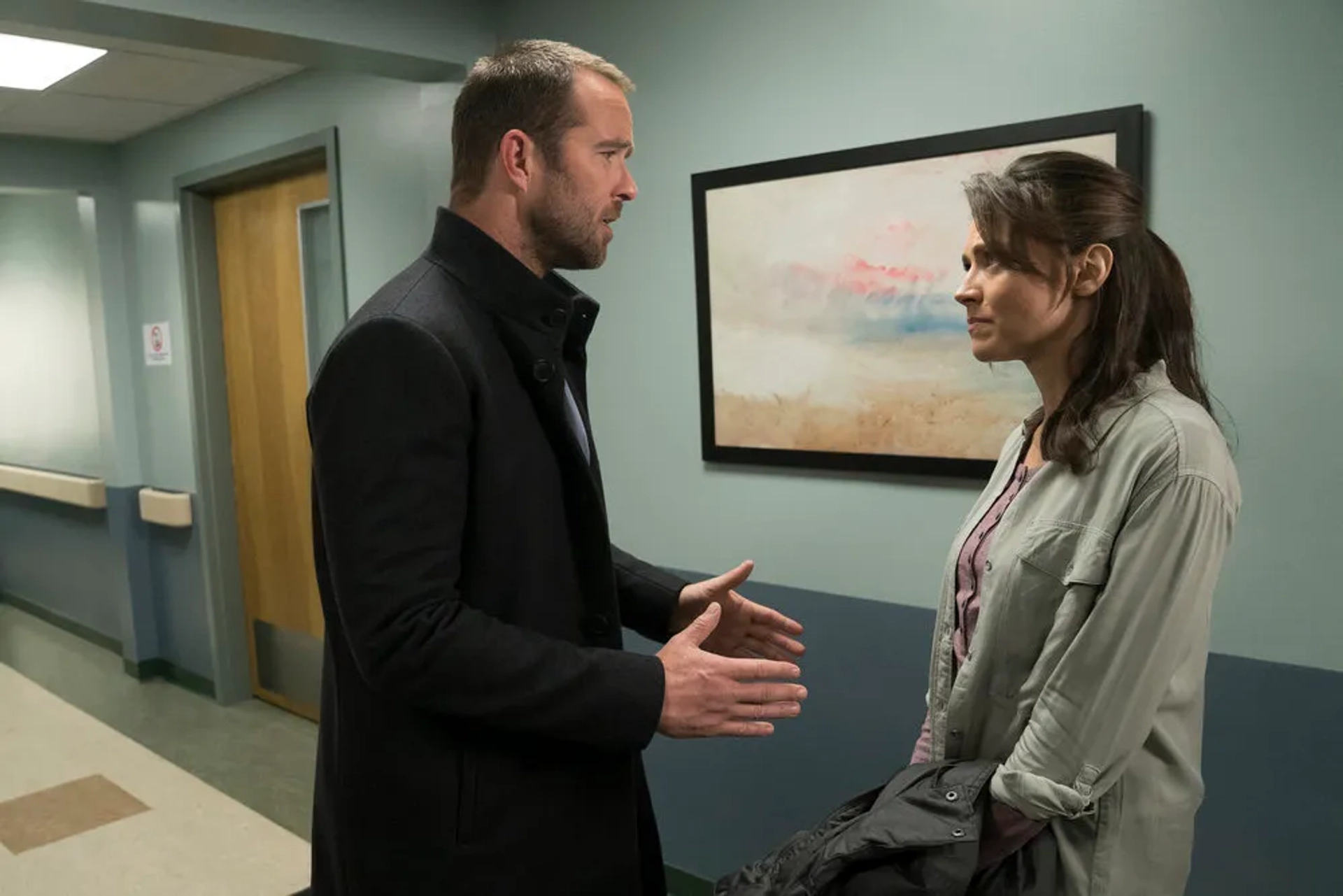 Trieste Kelly Dunn and Sullivan Stapleton in Blindspot (2015)