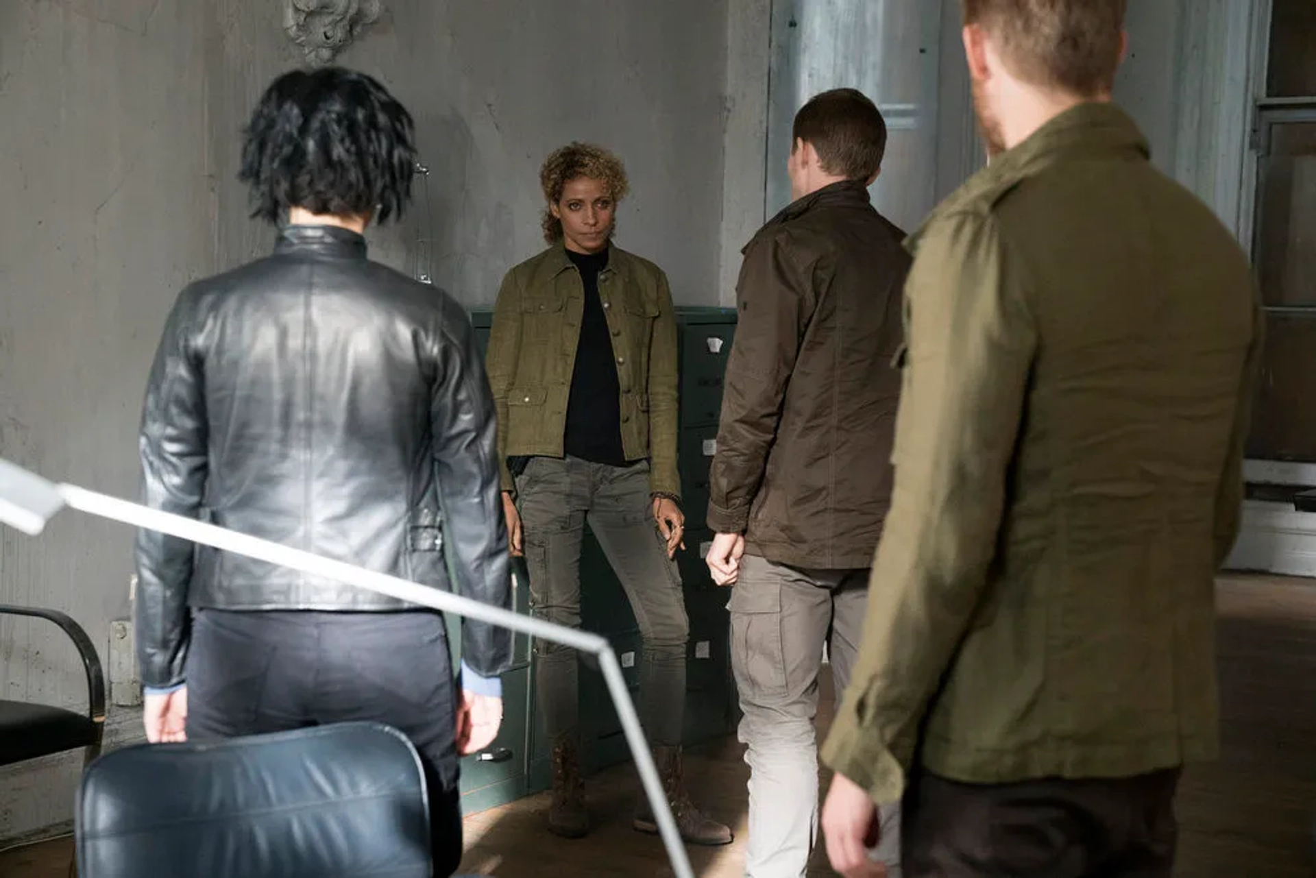 Michelle Hurd, Luke Mitchell, and Jaimie Alexander in Blindspot (2015)