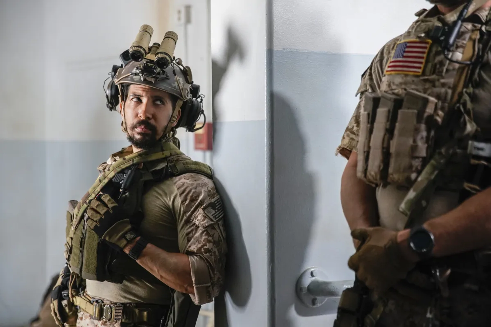 Neil Brown Jr. in SEAL Team (2017)