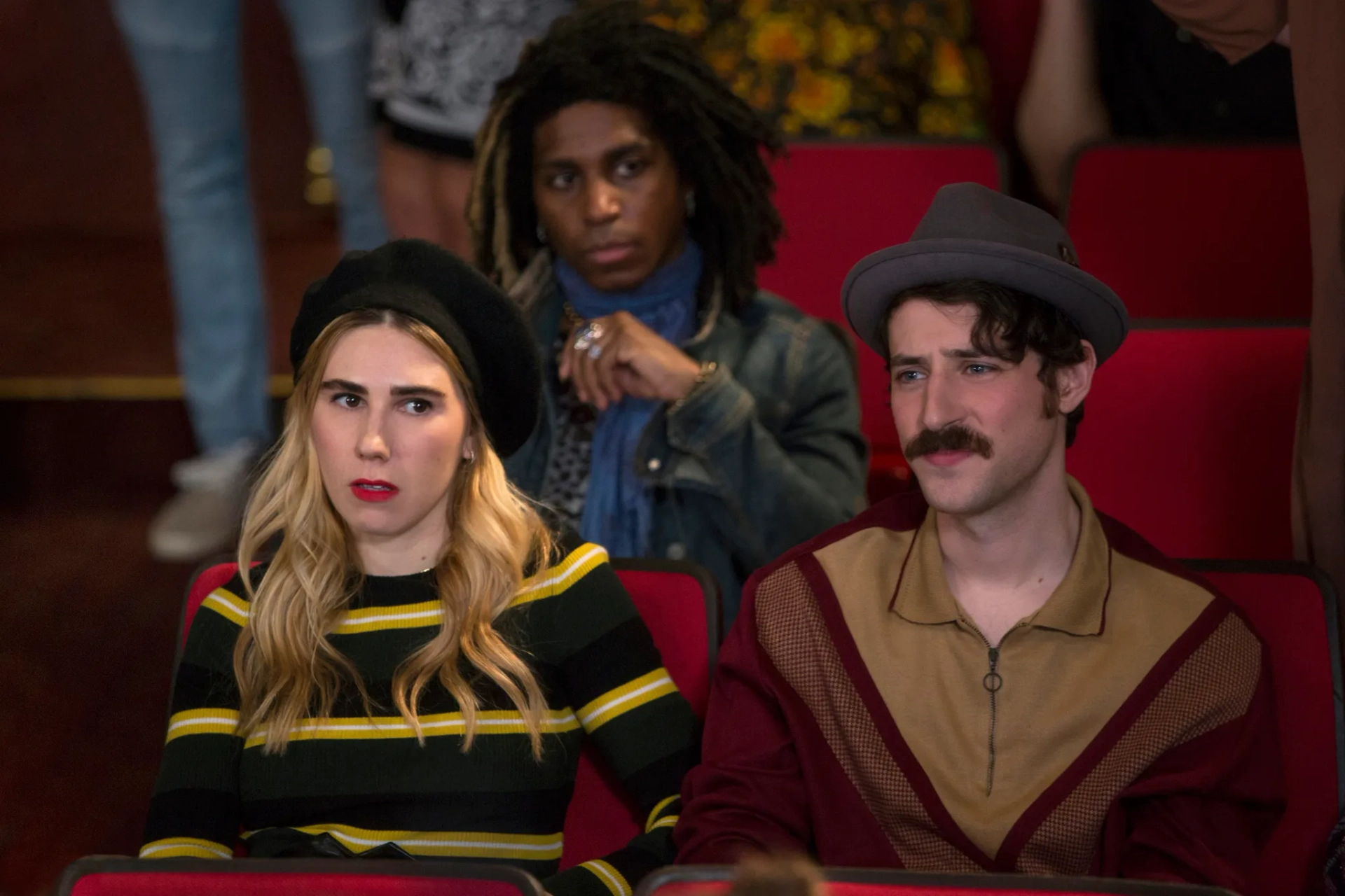 Zosia Mamet and Charlie Hankin in Unbreakable Kimmy Schmidt (2015)