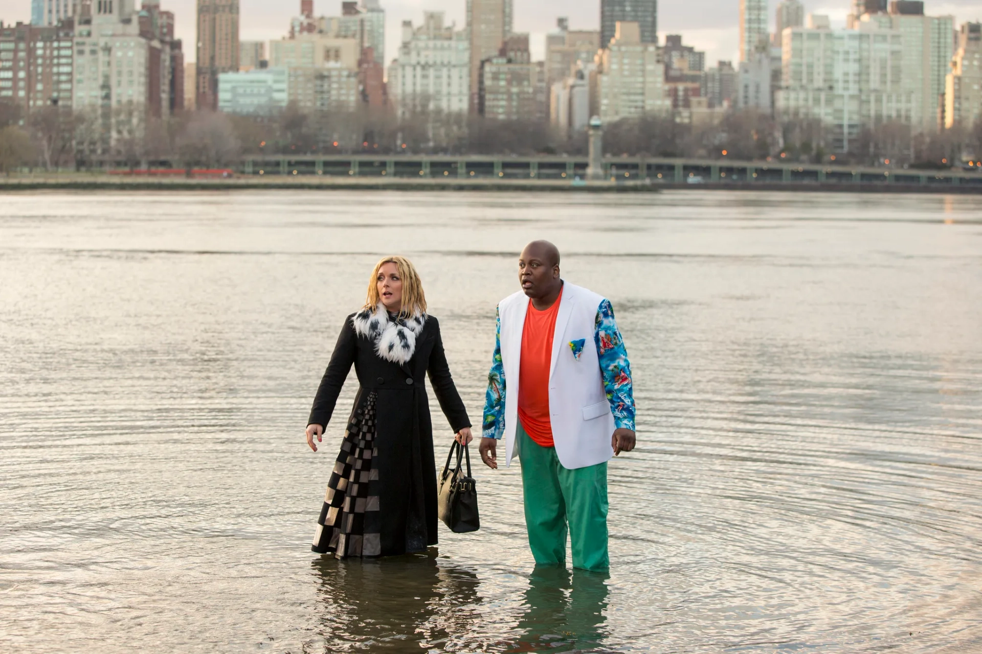 Jane Krakowski and Tituss Burgess in Unbreakable Kimmy Schmidt (2015)