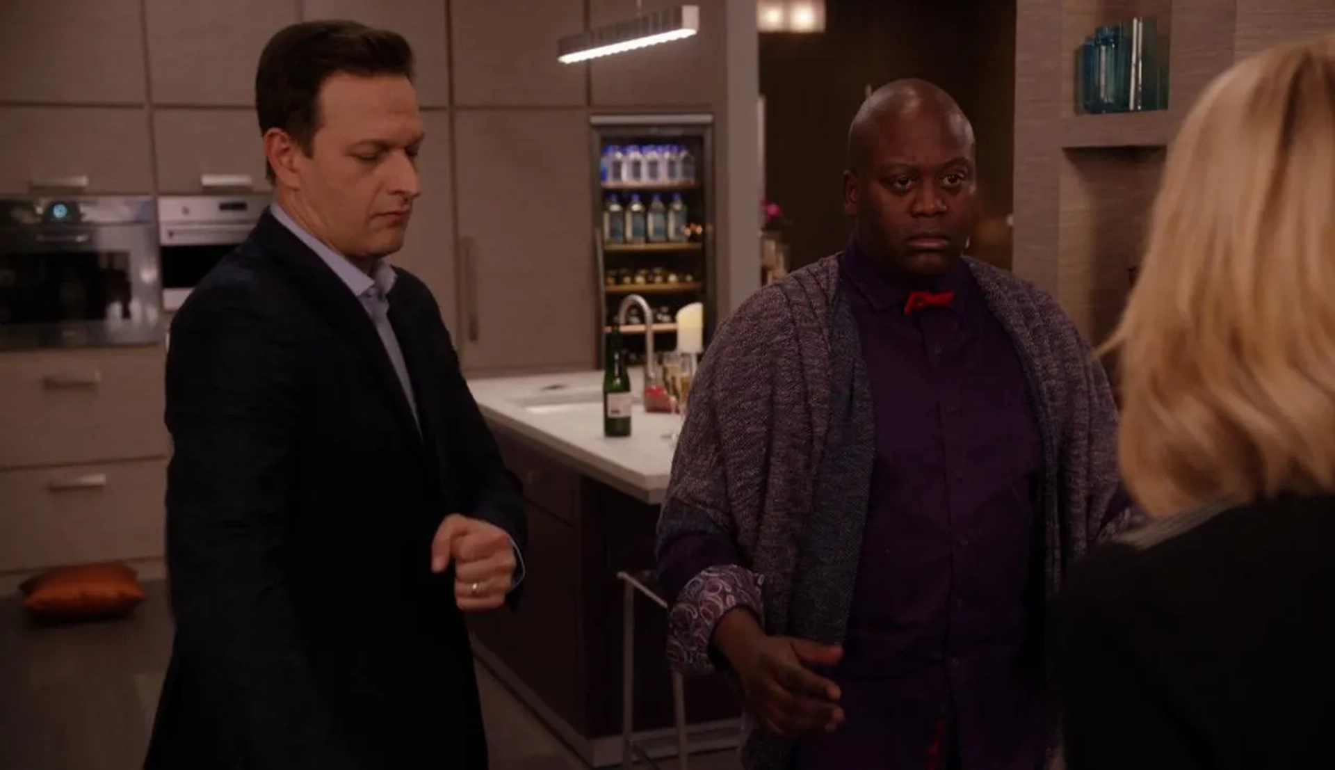 Josh Charles and Tituss Burgess in Unbreakable Kimmy Schmidt (2015)