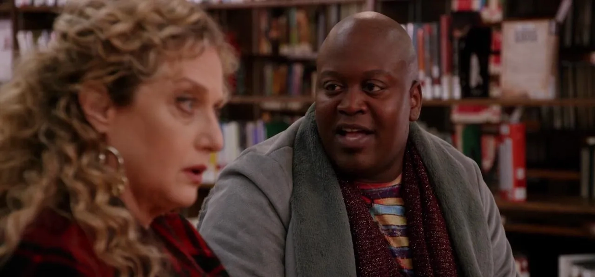 Carol Kane and Tituss Burgess in Unbreakable Kimmy Schmidt (2015)