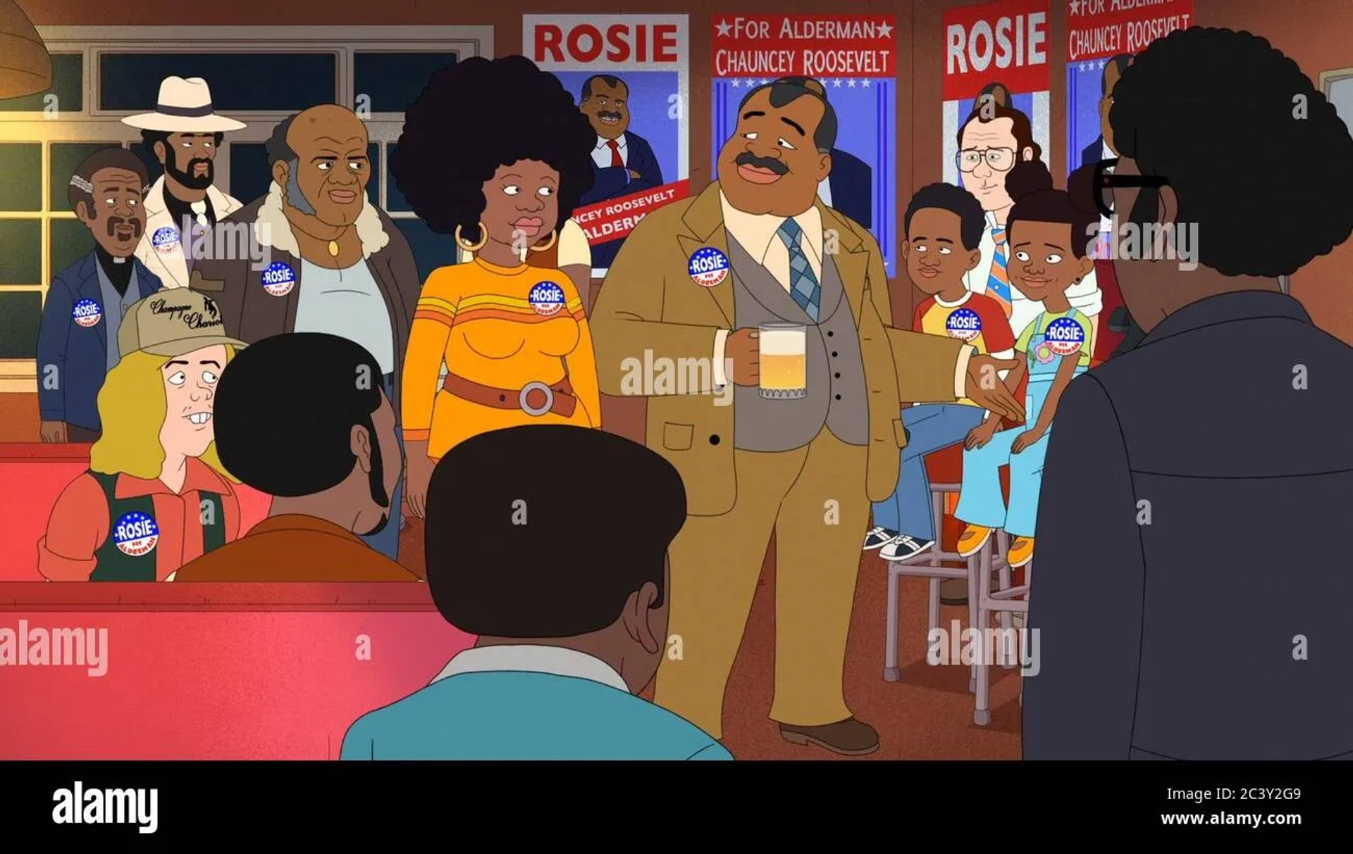 Snoop Dogg, Cree Summer, Michael Kenneth Williams, Nia Renee Hill, and Matt Jones in F Is for Family: Come to Papa (2020)