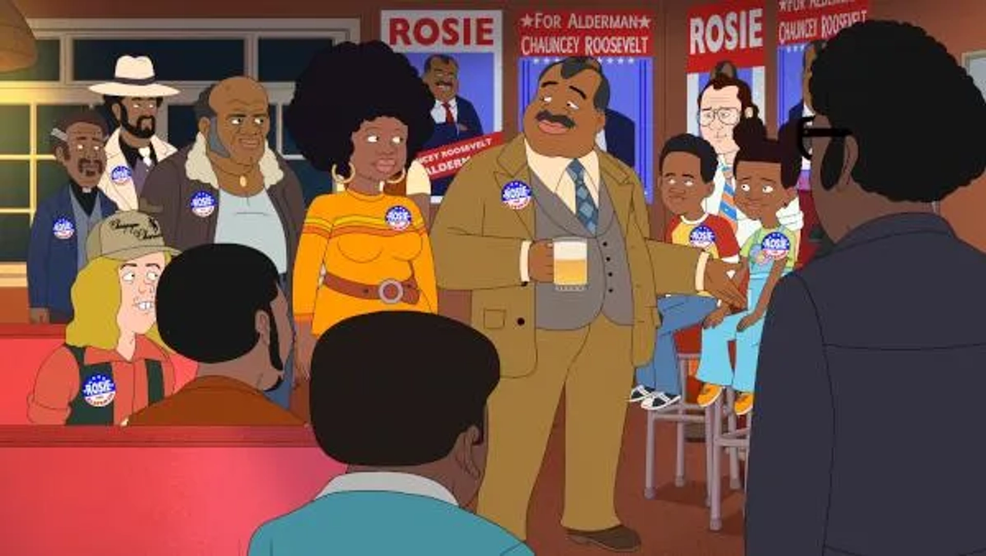 Snoop Dogg, Bill Burr, Phil LaMarr, Kevin Michael Richardson, Cree Summer, Michael Kenneth Williams, Nia Renee Hill, and Matt Jones in F Is for Family: Come to Papa (2020)