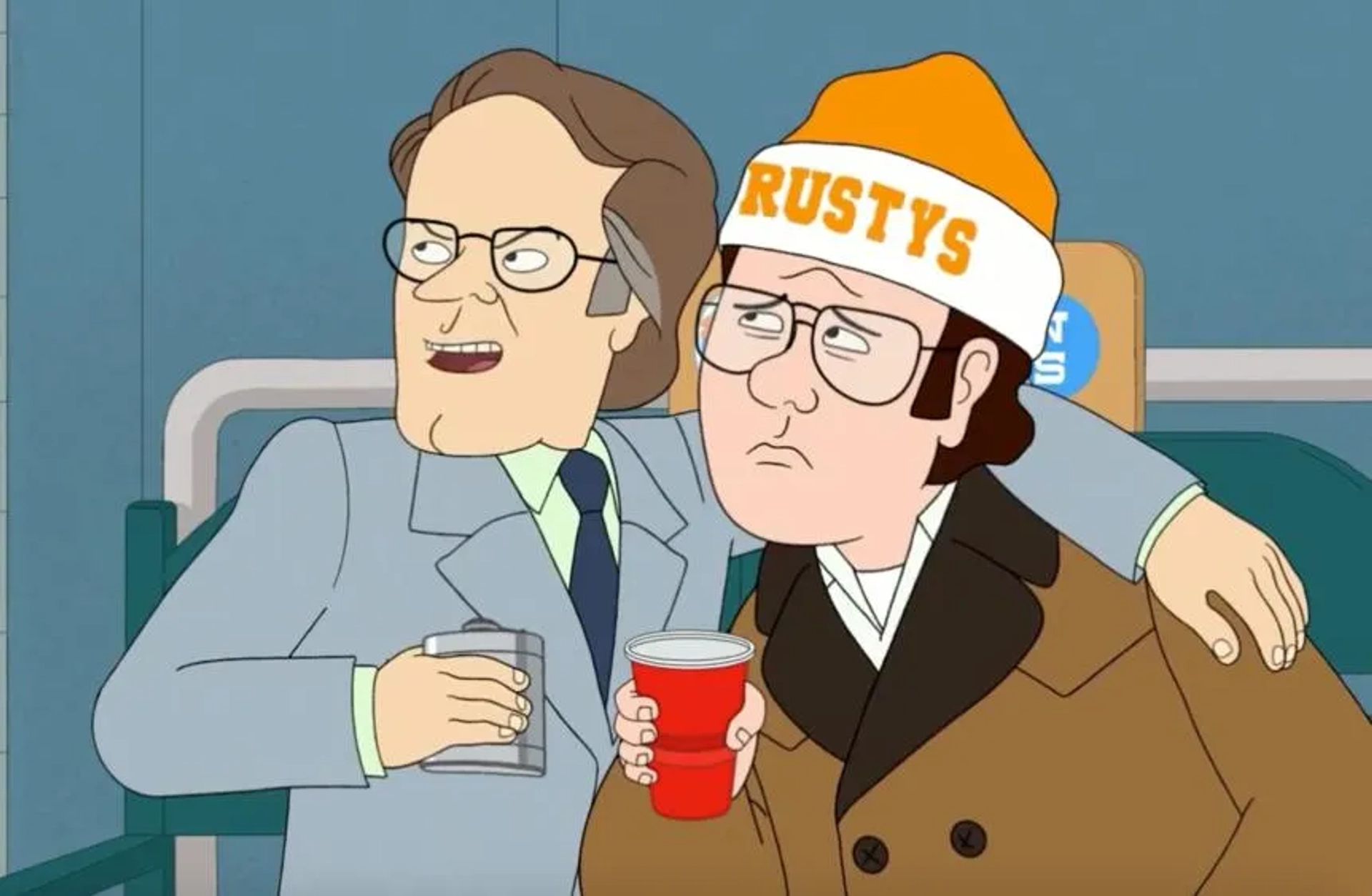 Bill Burr and Gary Cole in F Is for Family (2015)