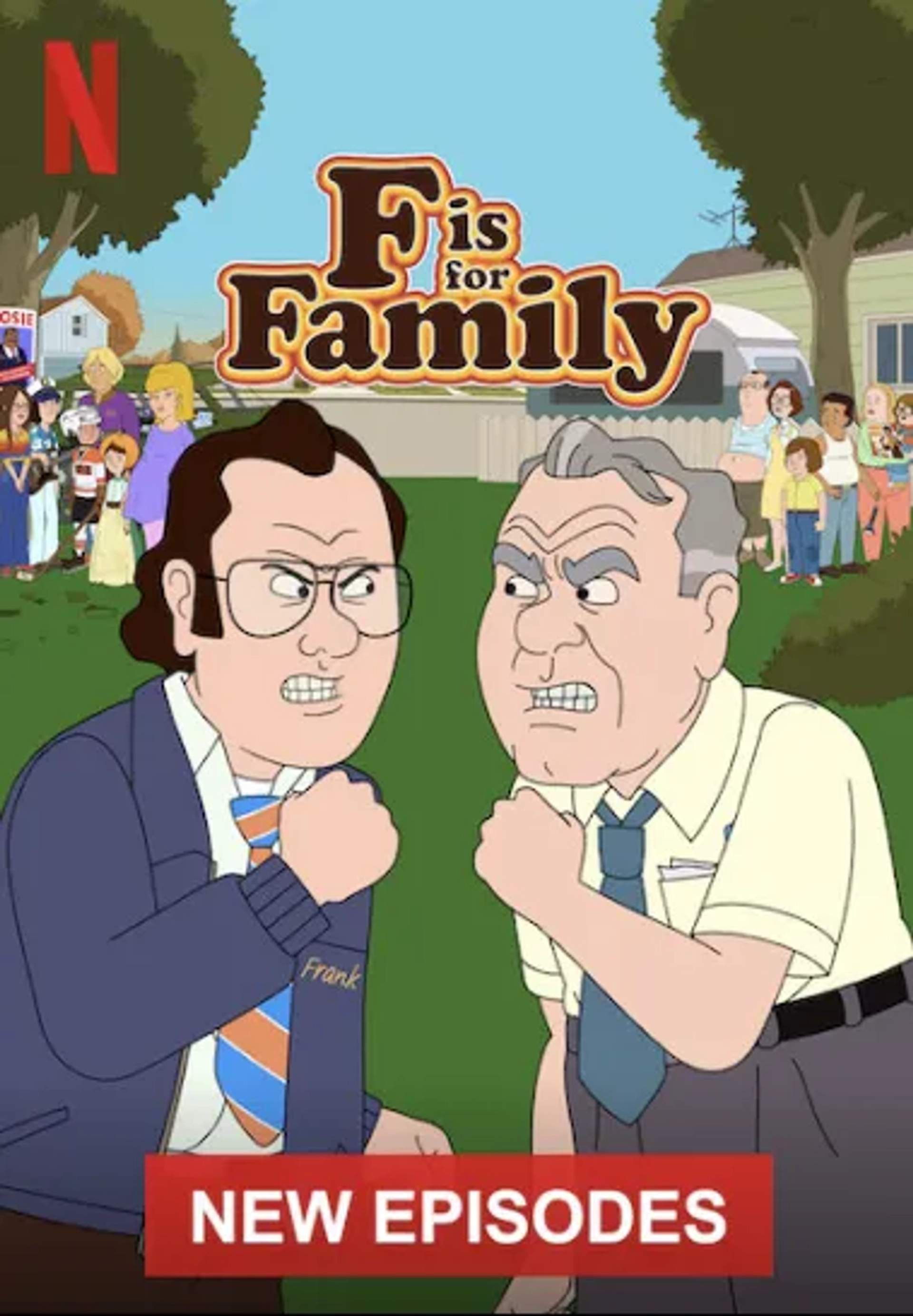 Jonathan Banks and Bill Burr in F Is for Family (2015)