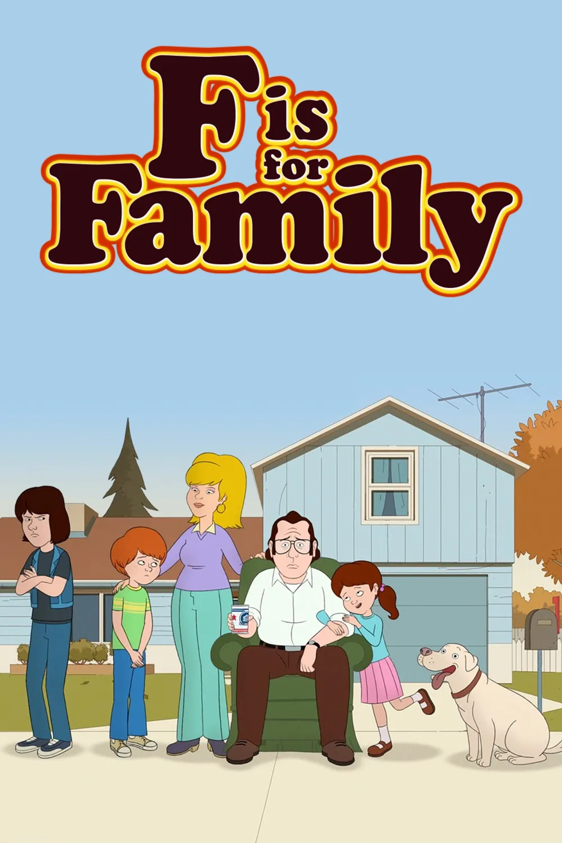 Laura Dern, Bill Burr, Debi Derryberry, Justin Long, and Haley Reinhart in F Is for Family (2015)