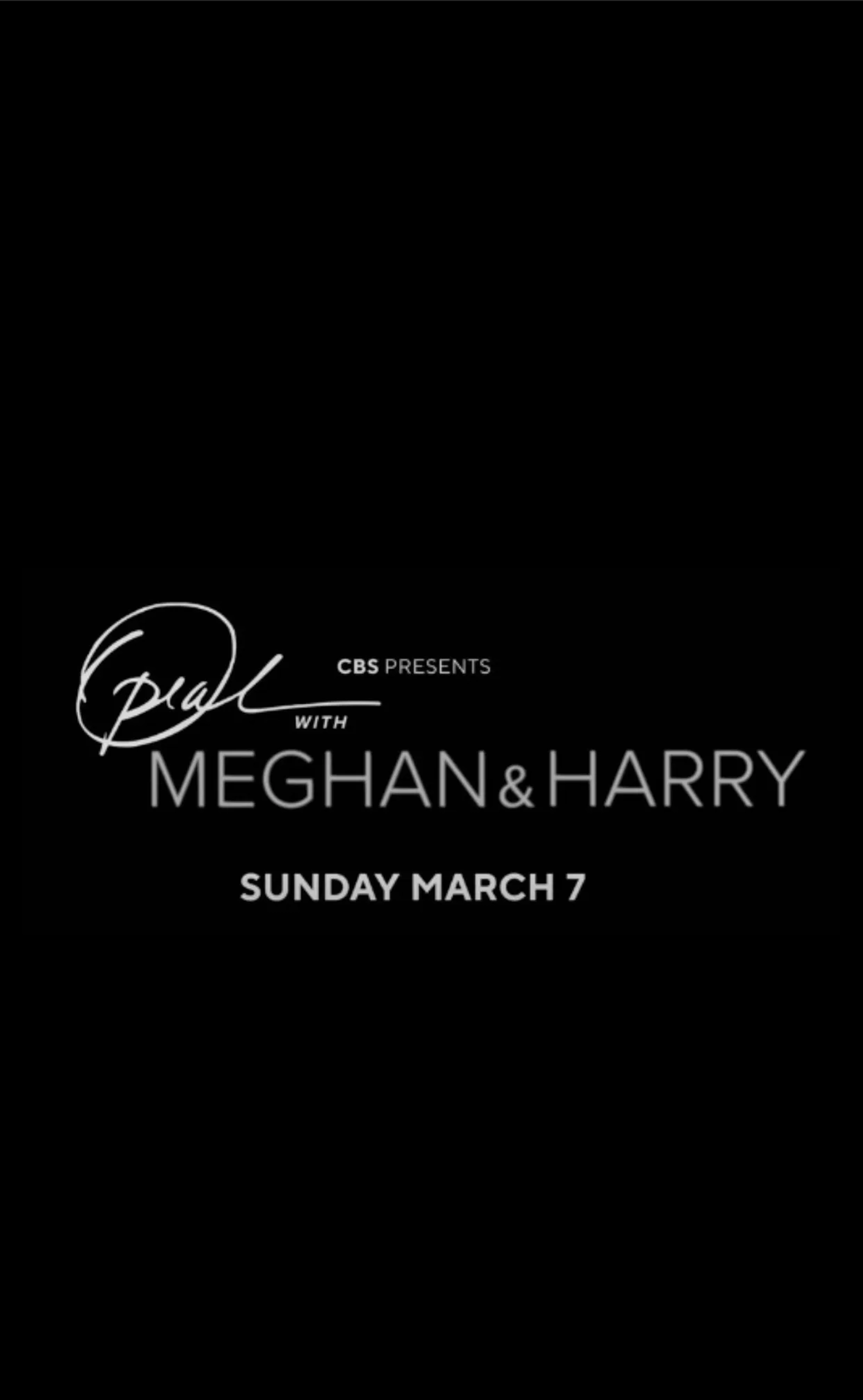 مستند اپرا با مگان و هری: ویژه برنامه شبکه CBS (Oprah with Meghan and Harry: A CBS Primetime Special 2021)