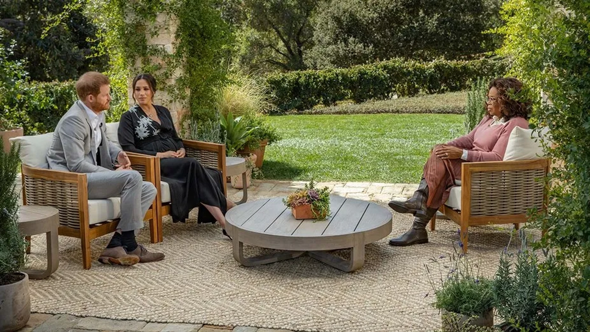مستند اپرا با مگان و هری: ویژه برنامه شبکه CBS (Oprah with Meghan and Harry: A CBS Primetime Special 2021)