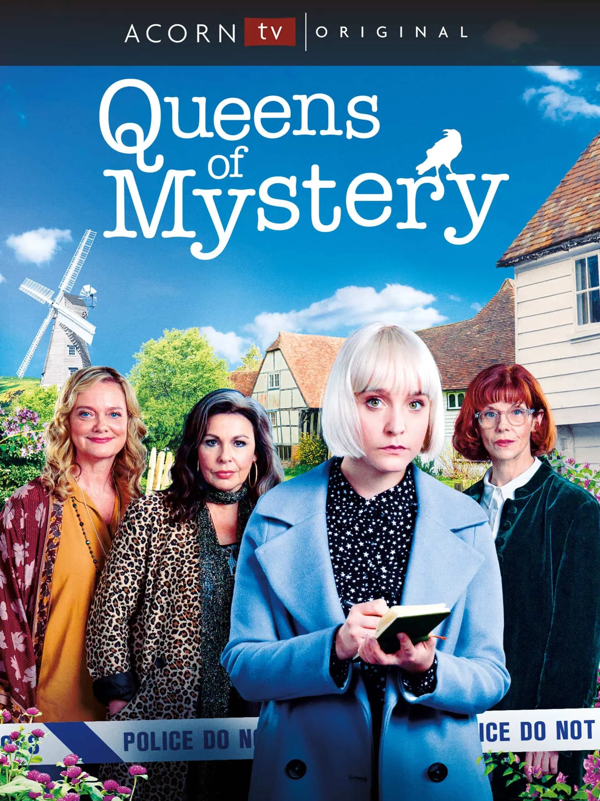 Julie Graham, Siobhan Redmond, Sarah Woodward, and Olivia Vinall in Queens of Mystery (2019)