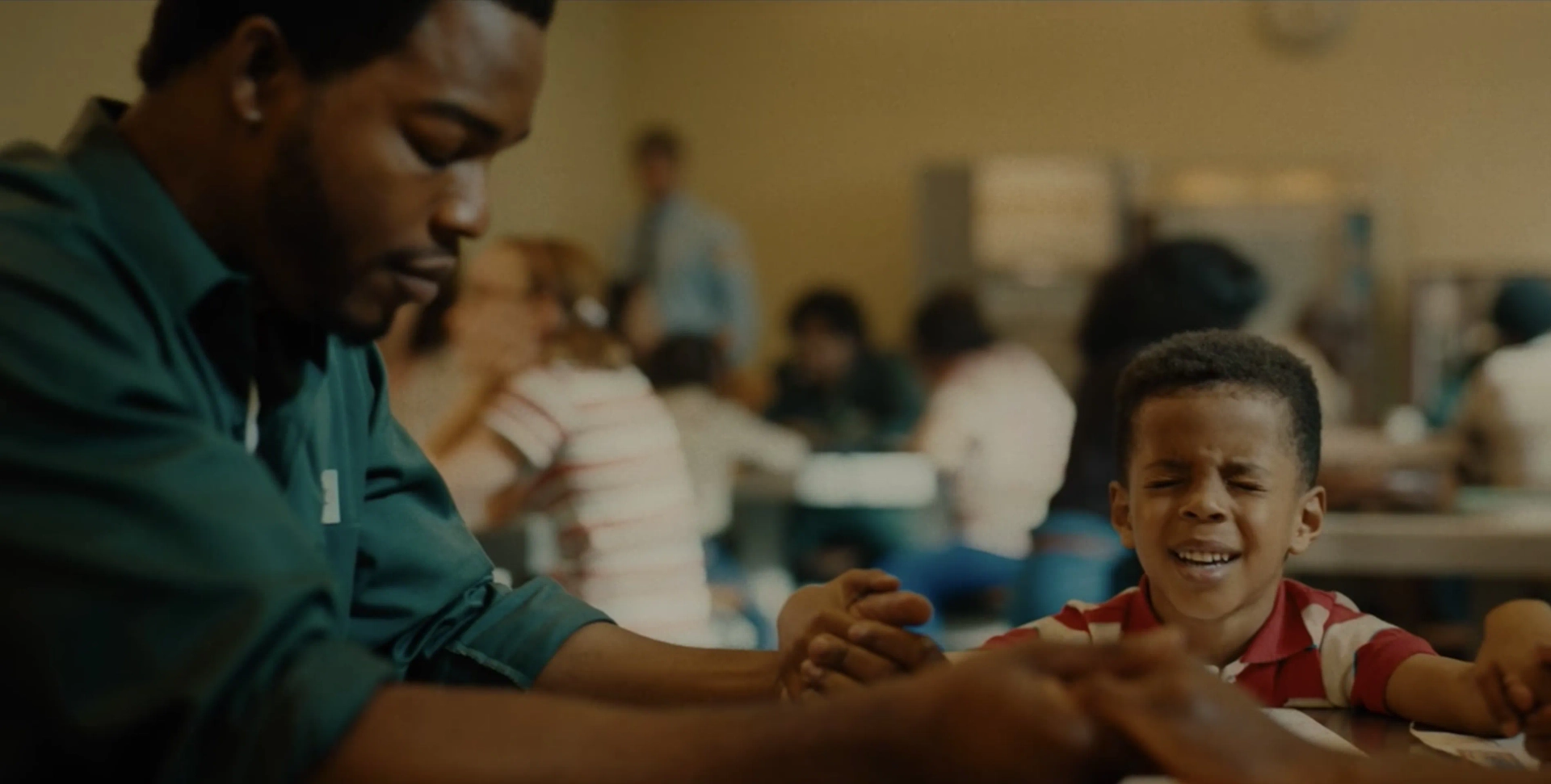 Kaden Byrd and Stephan James in If Beale Street Could Talk (2018)