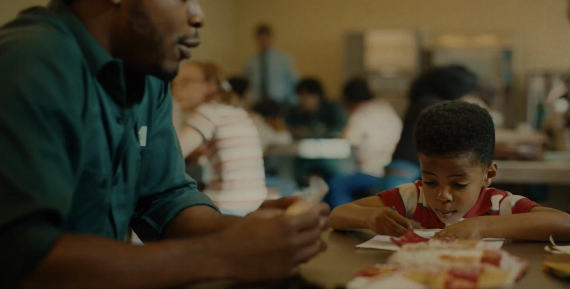 Kaden Byrd and Stephan James in If Beale Street Could Talk (2018)