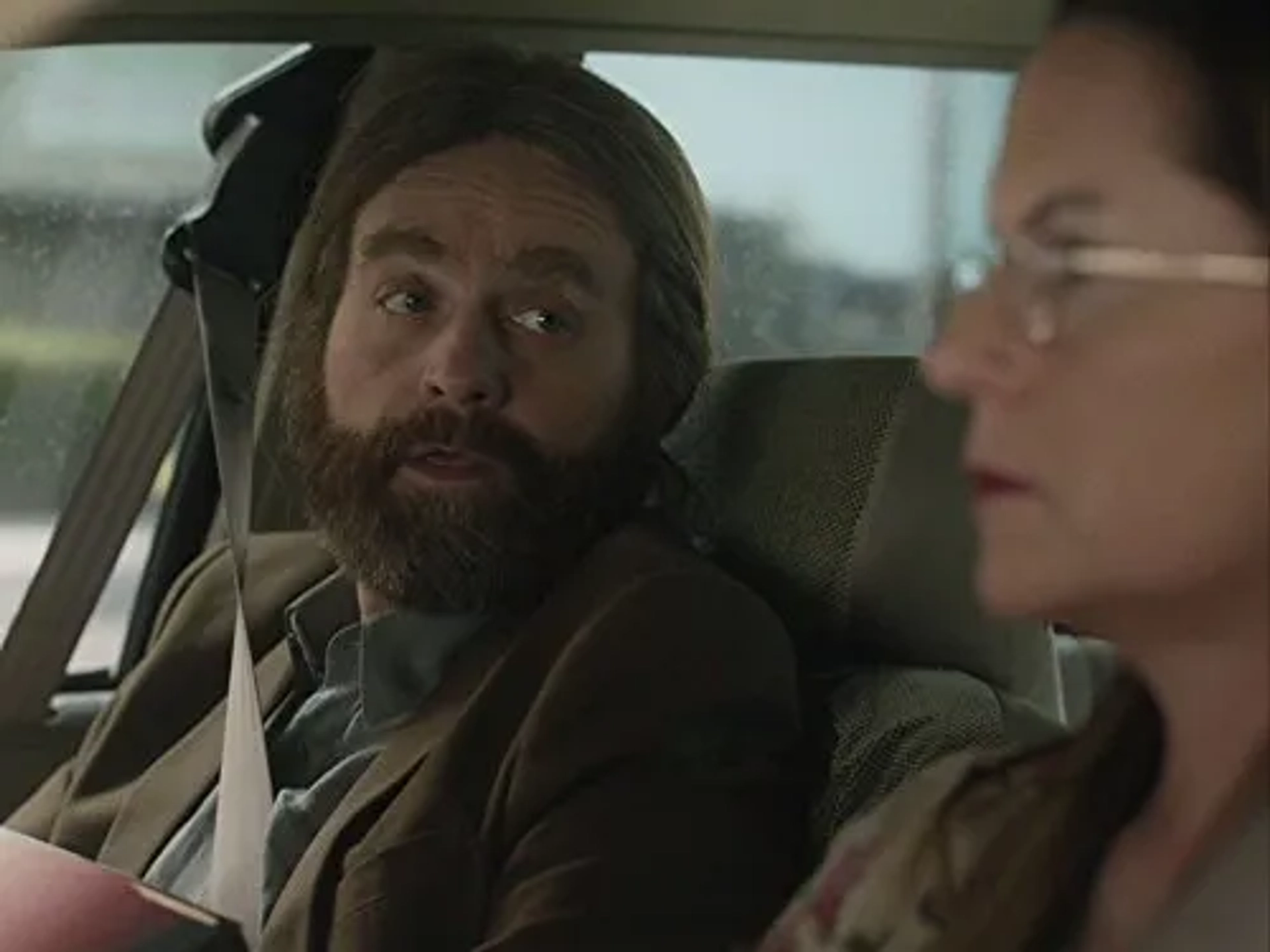 Zach Galifianakis and Martha Kelly in Baskets (2016)