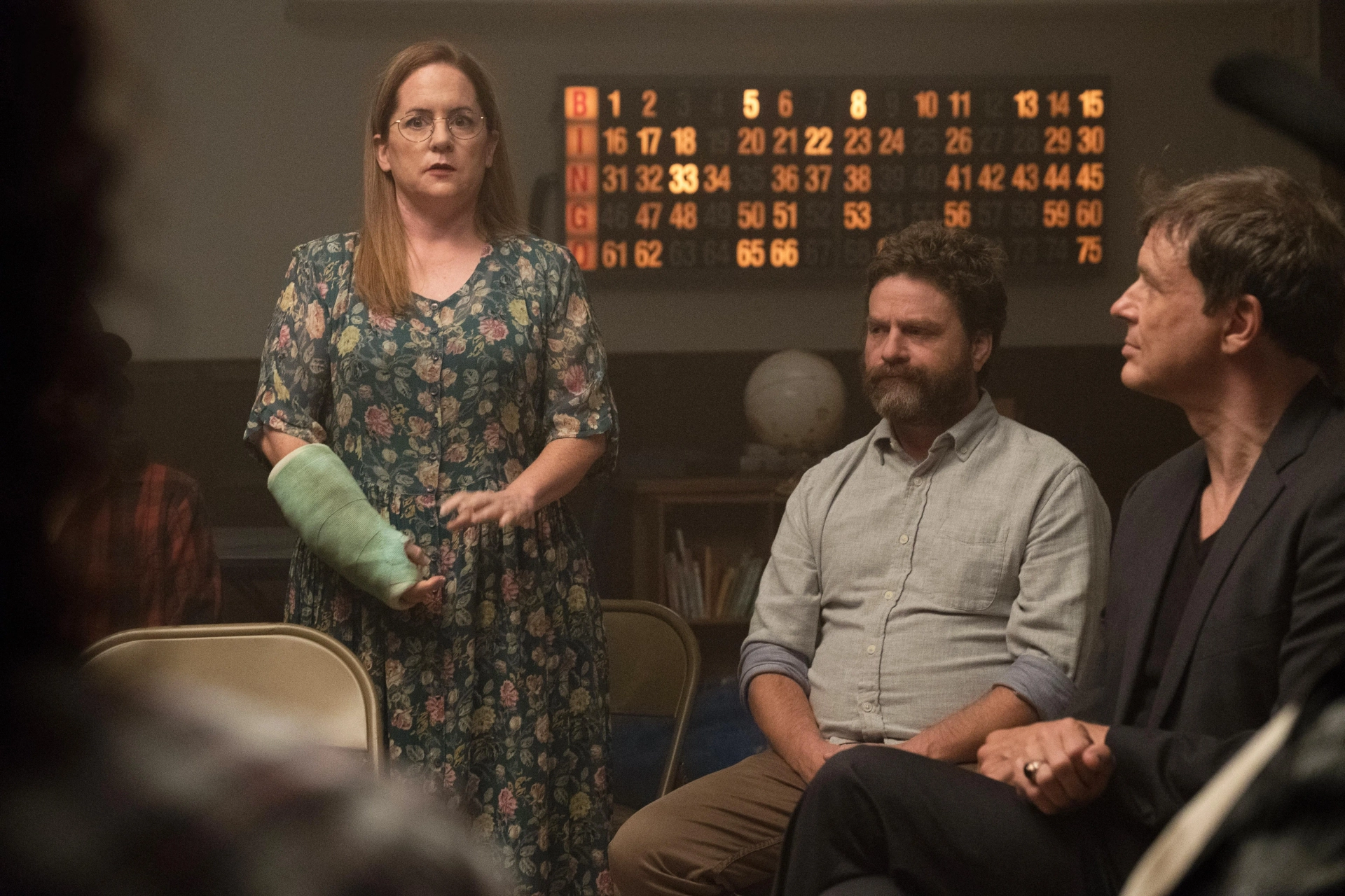 Zach Galifianakis and Martha Kelly in Baskets (2016)