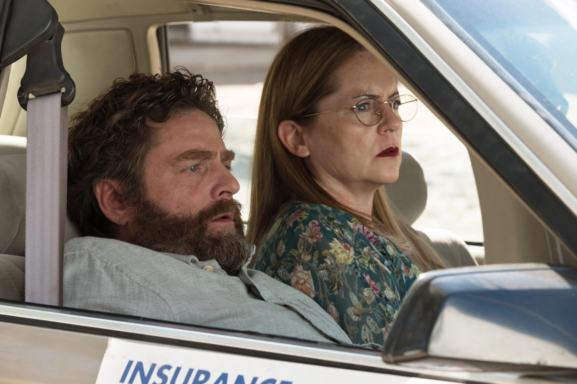 Zach Galifianakis and Martha Kelly in Baskets (2016)