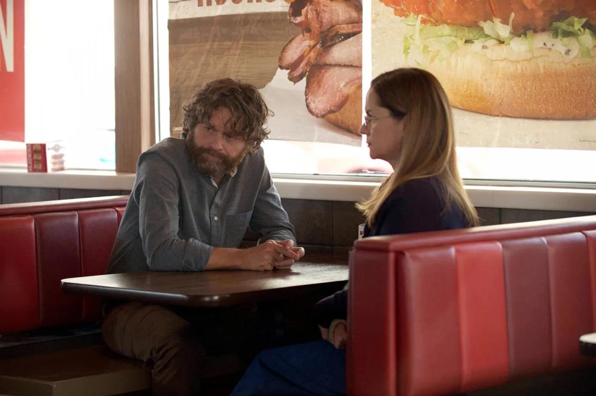 Zach Galifianakis and Martha Kelly in Baskets (2016)