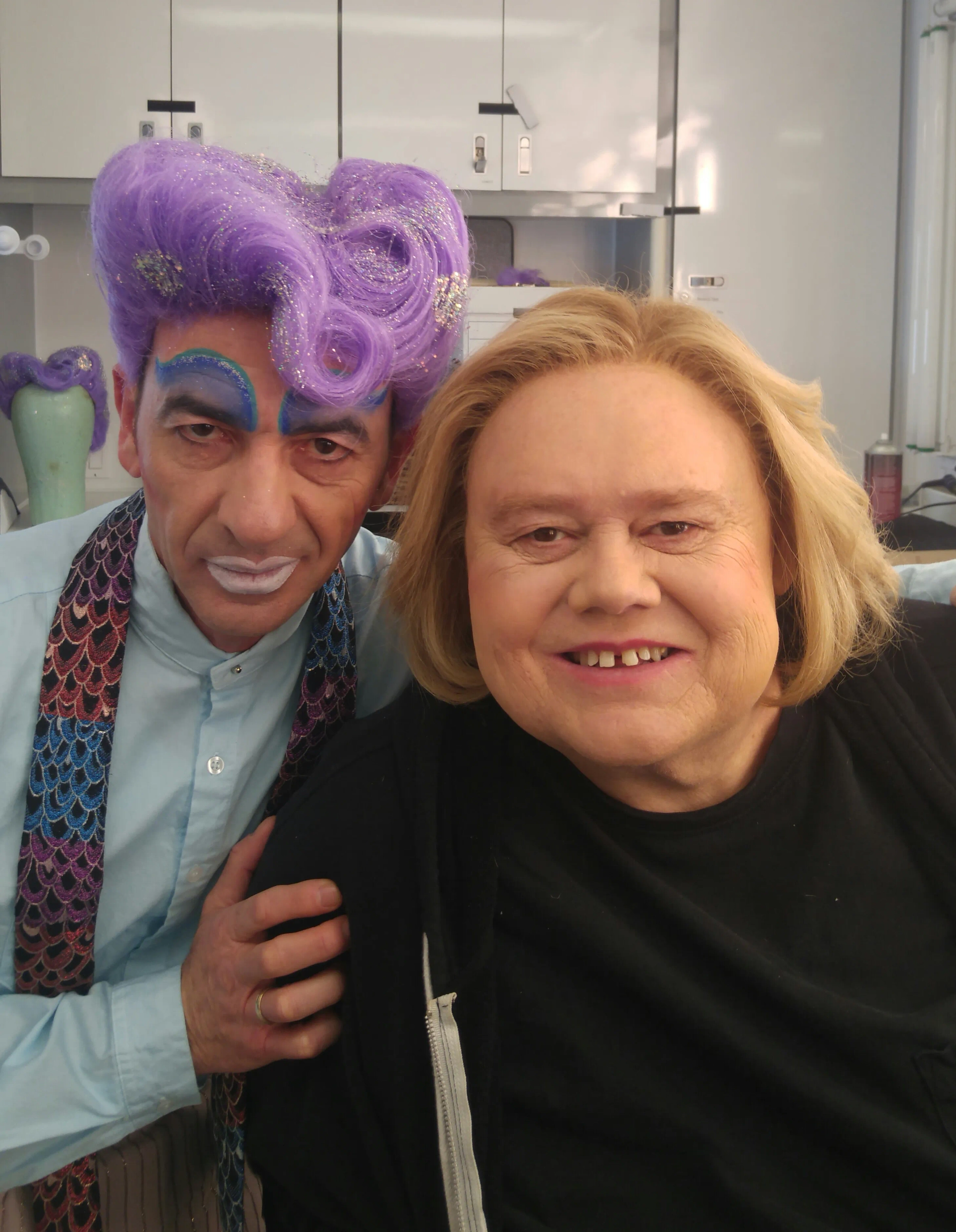 In "Baskets: Circus" with Louie Anderson