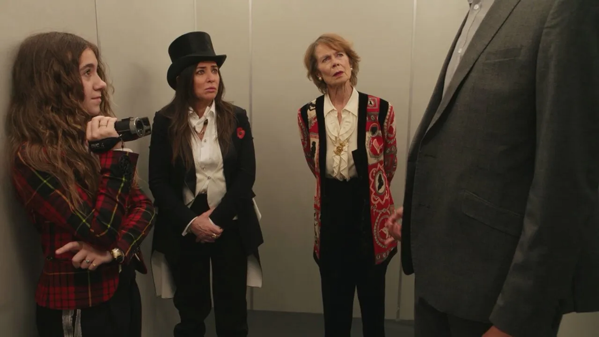 Celia Imrie, Pamela Adlon, and Olivia Edward in Better Things: Jesus Saves (2022)