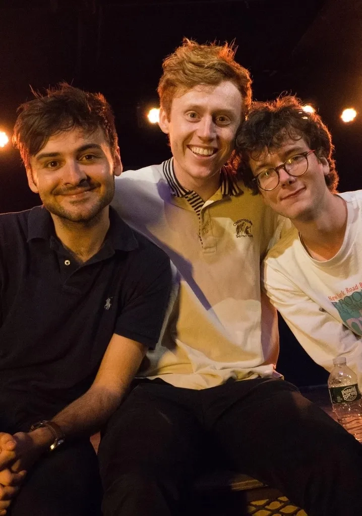Martin Herlihy, Ben Marshall, and John Higgins in Please Don't Destroy: The Treasure of Foggy Mountain (2023)