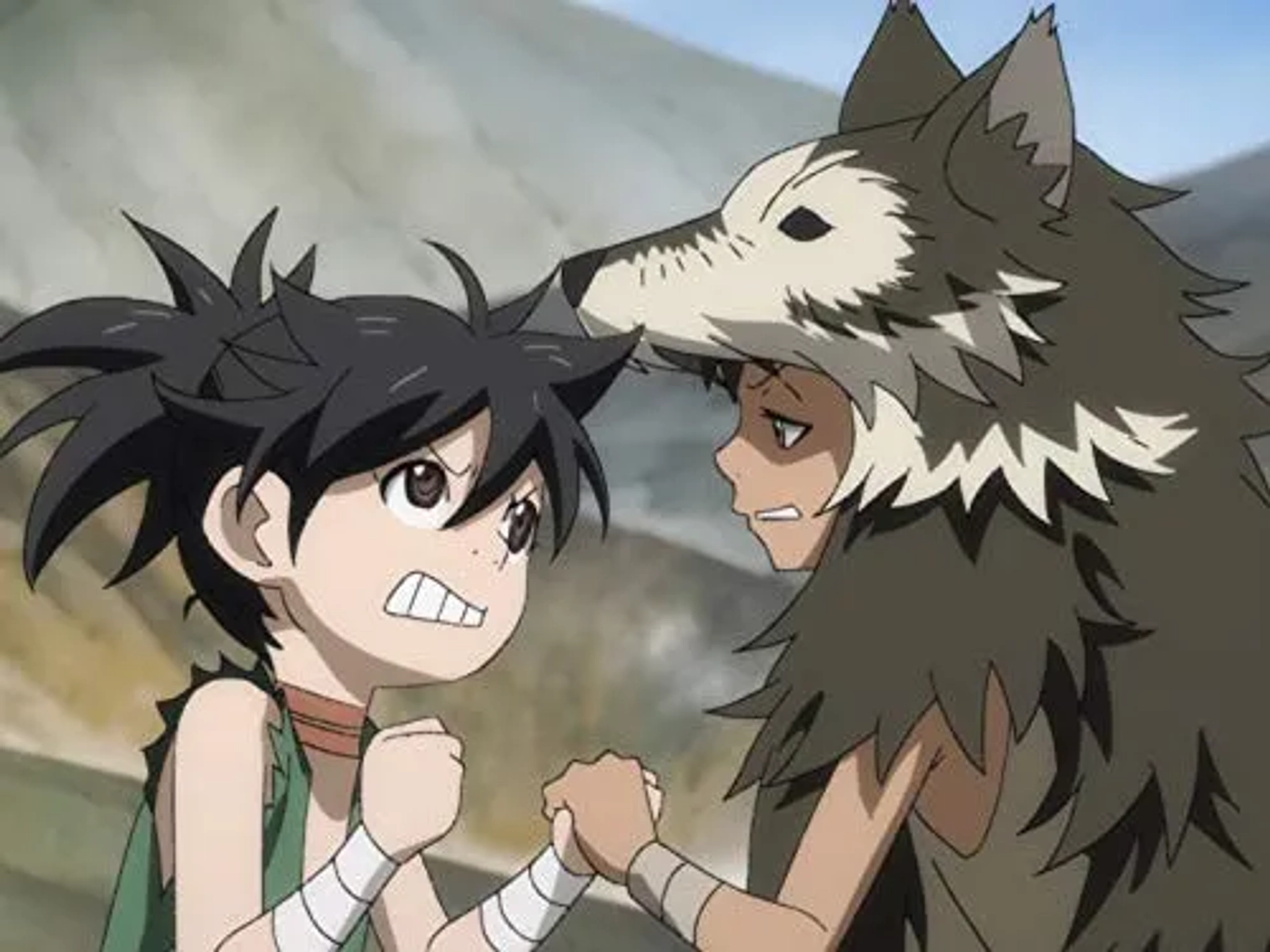 Aki Kaneda and Rio Suzuki in Dororo (2019)