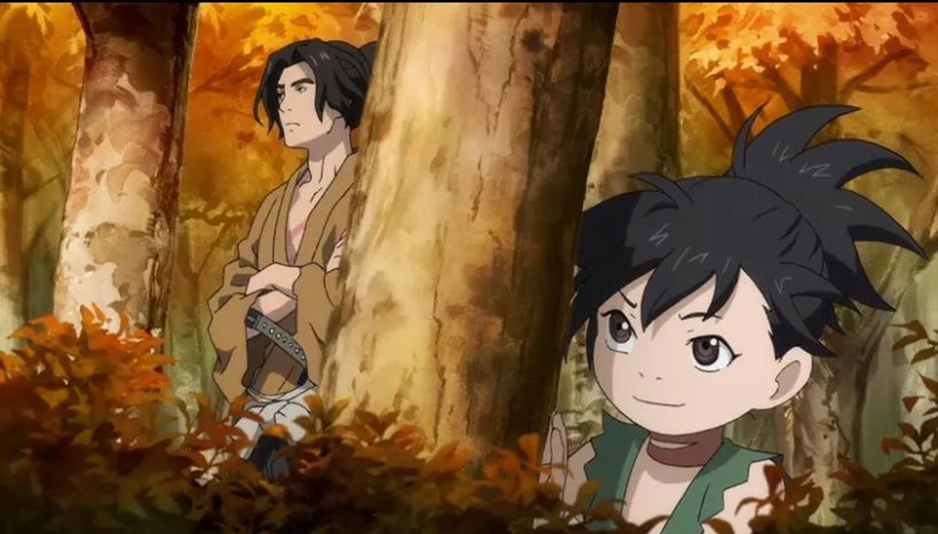 Yûichi Nakamura and Rio Suzuki in Dororo: The story of the Nue (2019)