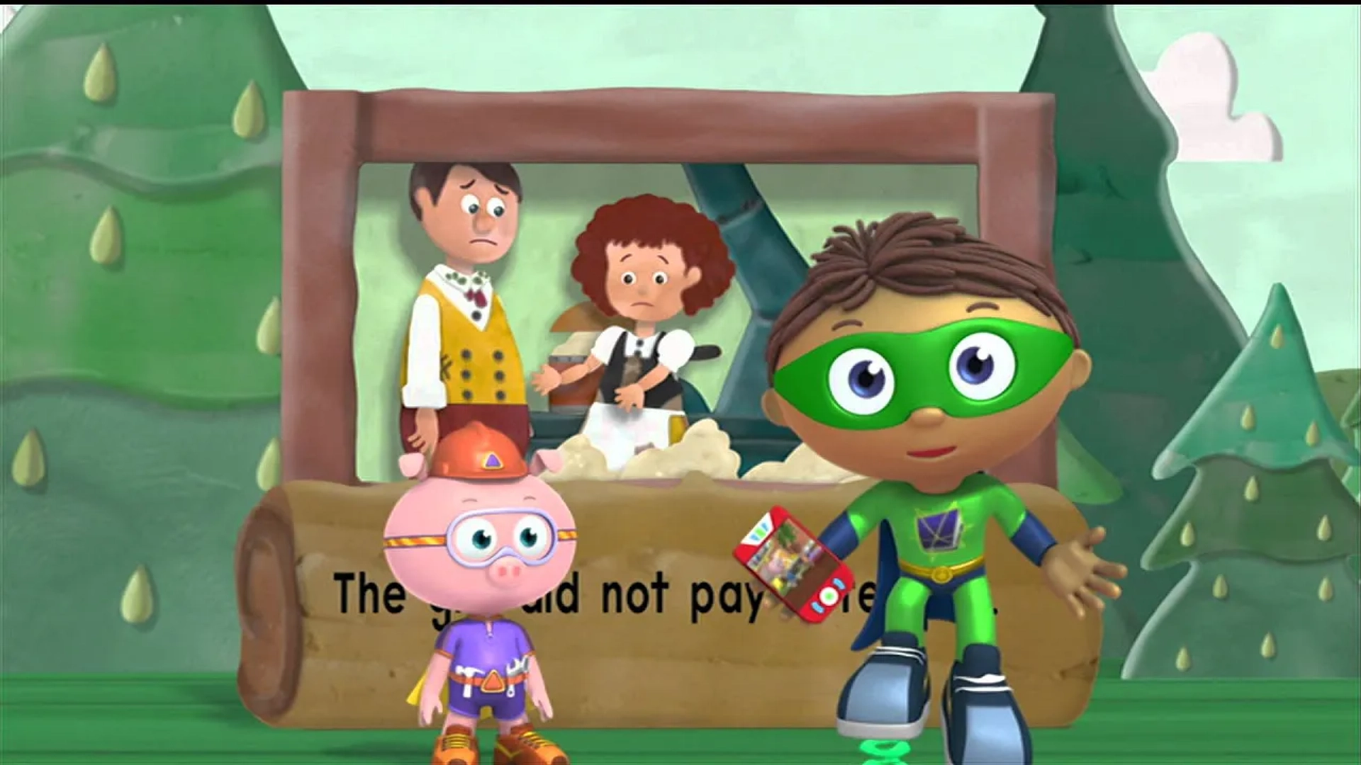 Johnny Orlando, Zachary Bloch, and Samuel Faraci in Super Why! (2007)