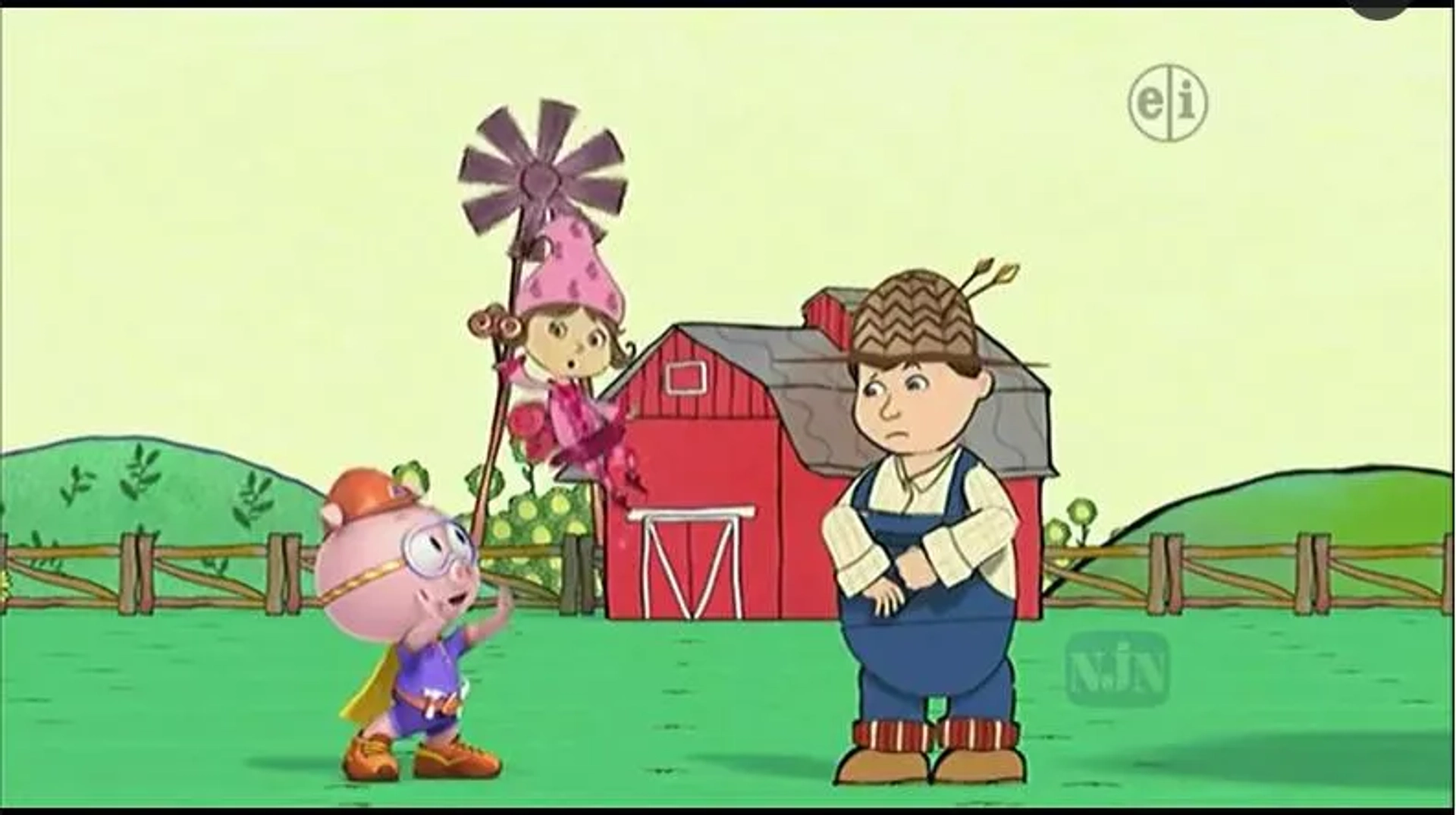 Laurie Murdoch, Tarah Consoli, and Zachary Bloch in Super Why! (2007)