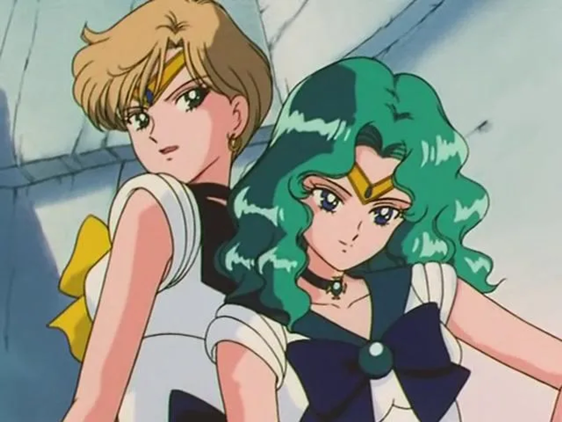 Masako Katsuki and Megumi Ogata in Sailor Moon (1992)