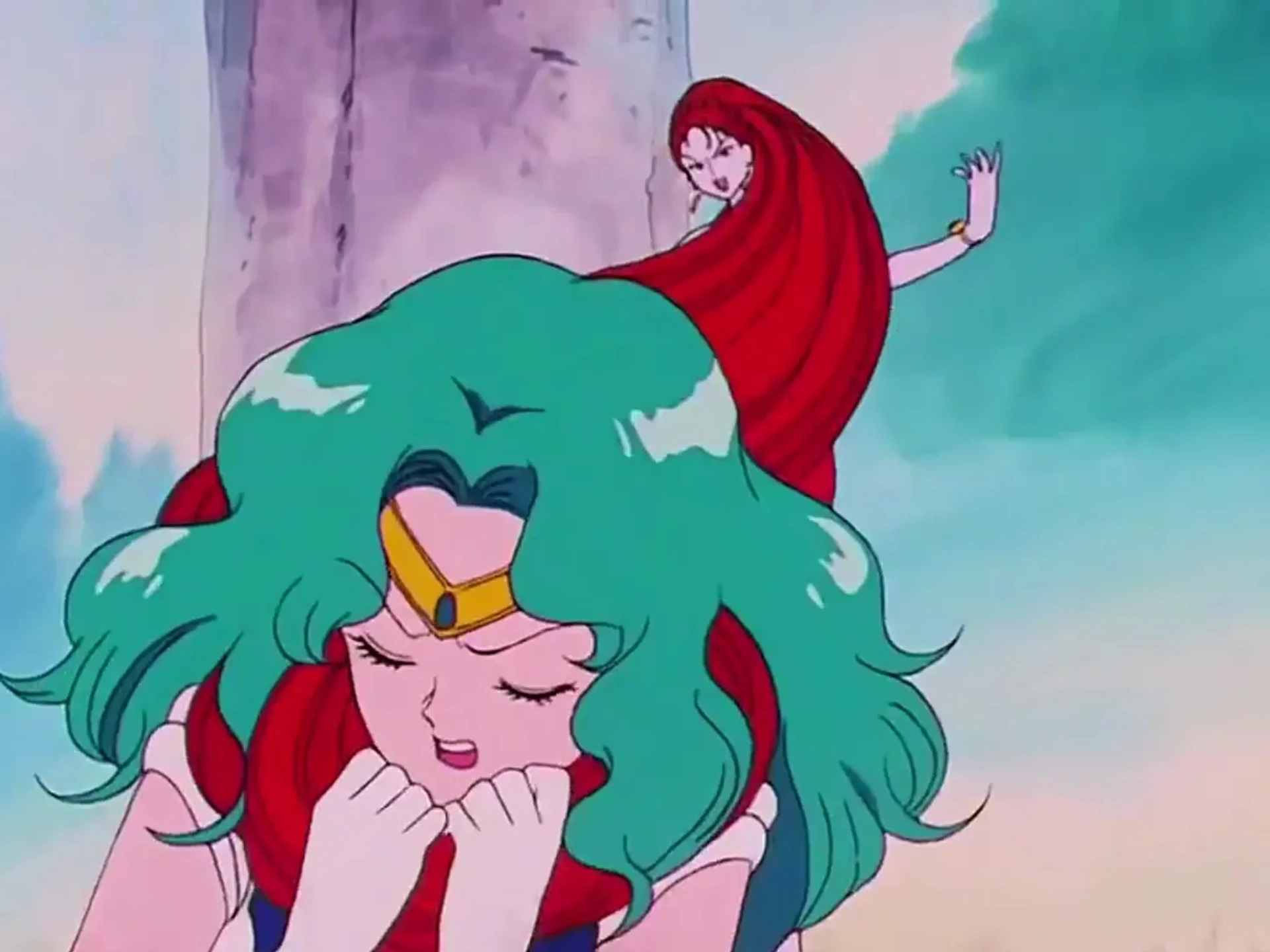 Masako Katsuki and Lauren Landa in Sailor Moon (1992)