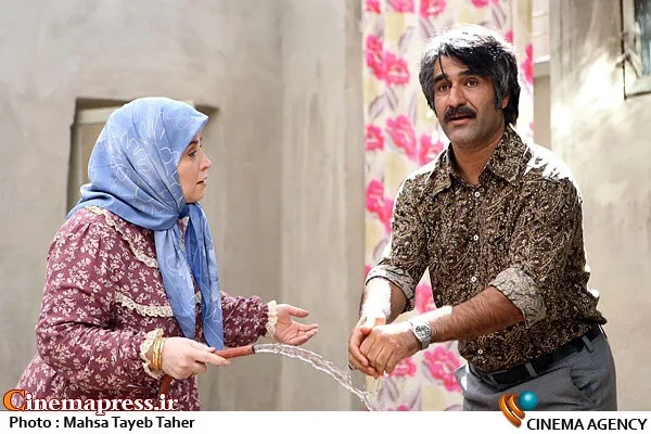 Jaleh Sameti and Pejman Jamshidi in Relic (2020)