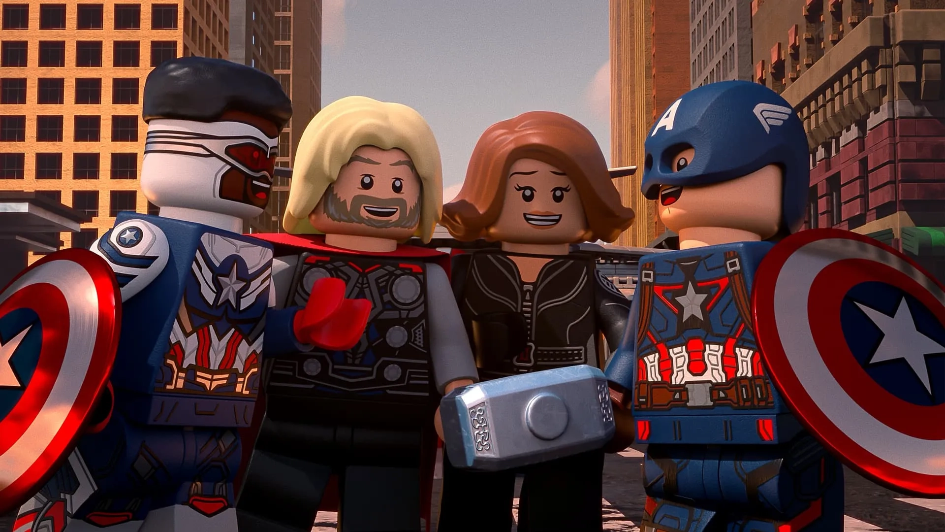 انیمیشن انتقام جویان لگویی مارول: کد قرمز 2023 (Lego Marvel Avengers: Code Red)