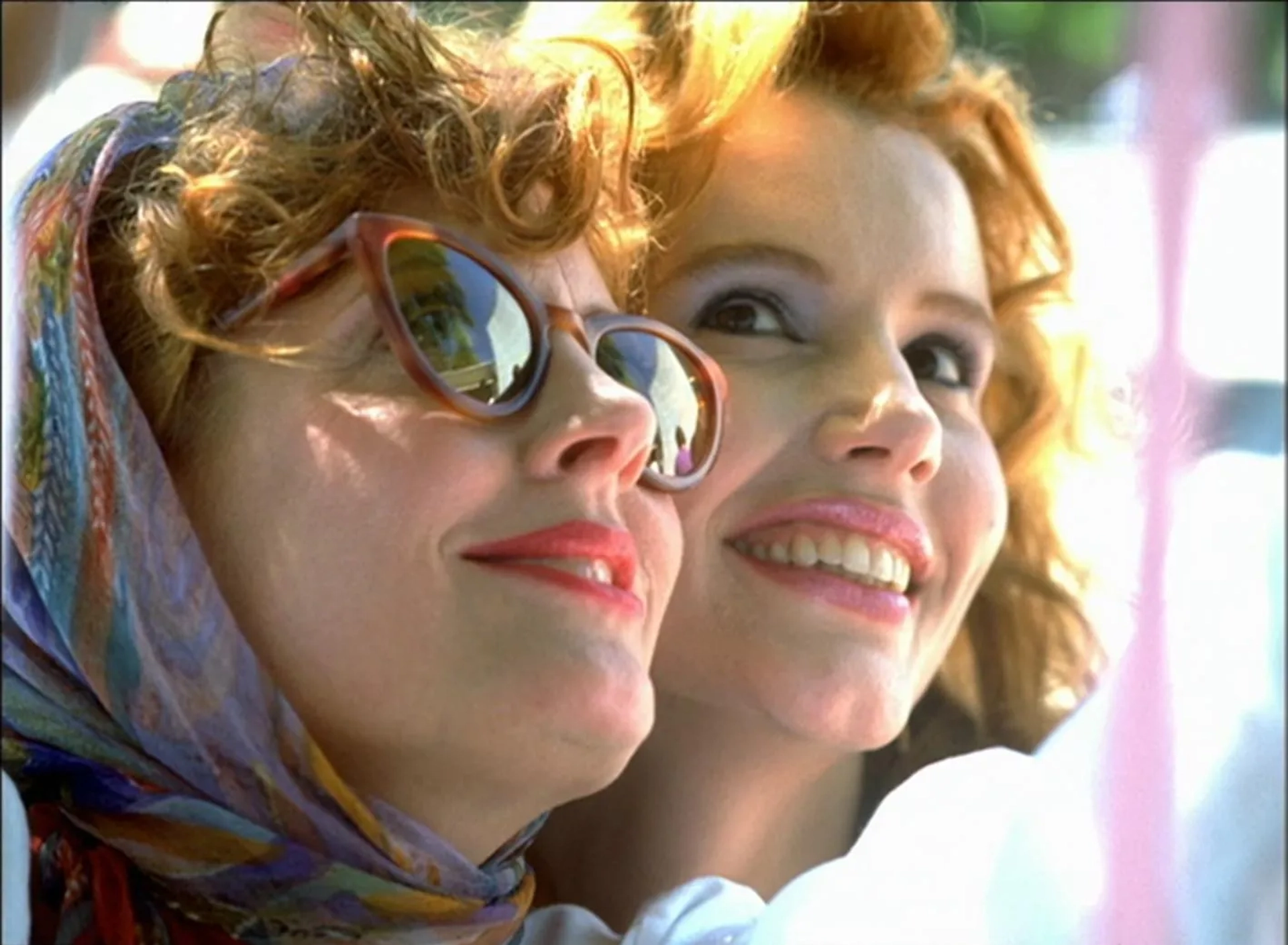 Geena Davis and Susan Sarandon in Thelma & Louise (1991)