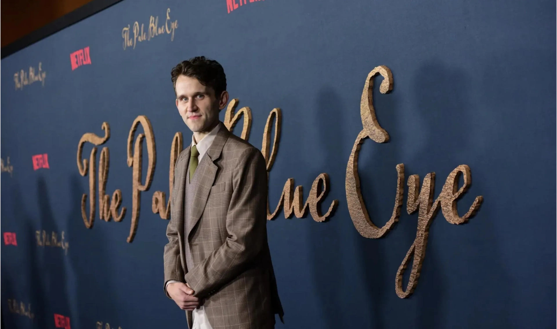 Harry Melling in The Pale Blue Eye (2022)