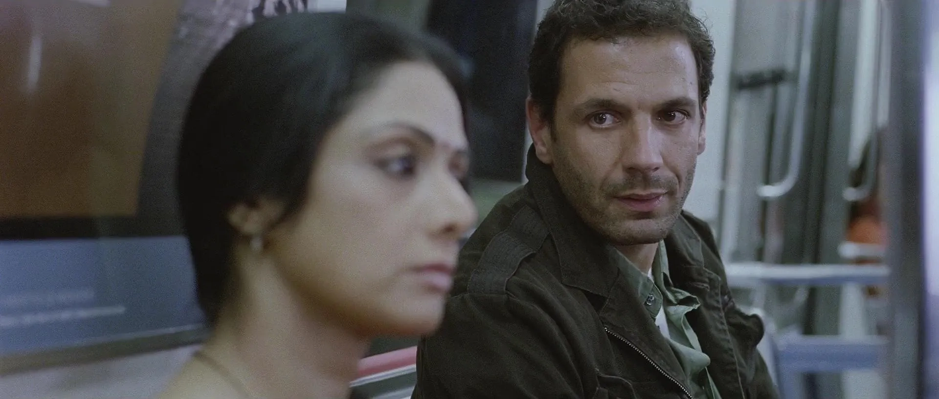 Sridevi and Mehdi Nebbou in English Vinglish (2012)