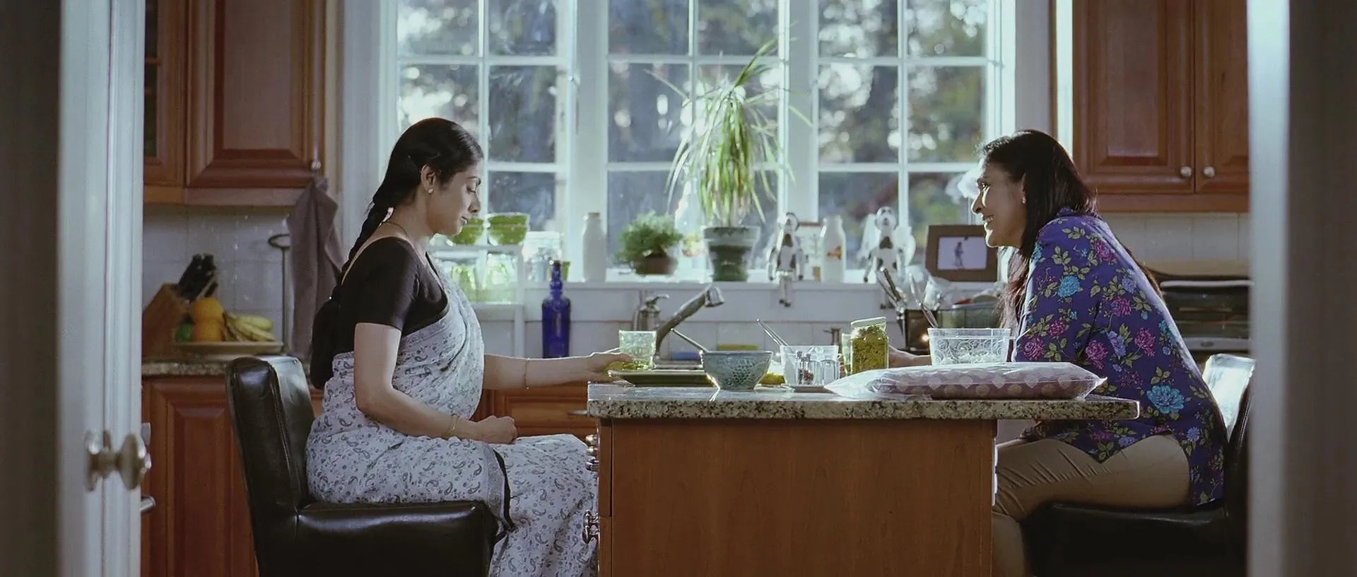 Sridevi and Sujata Kumar in English Vinglish (2012)