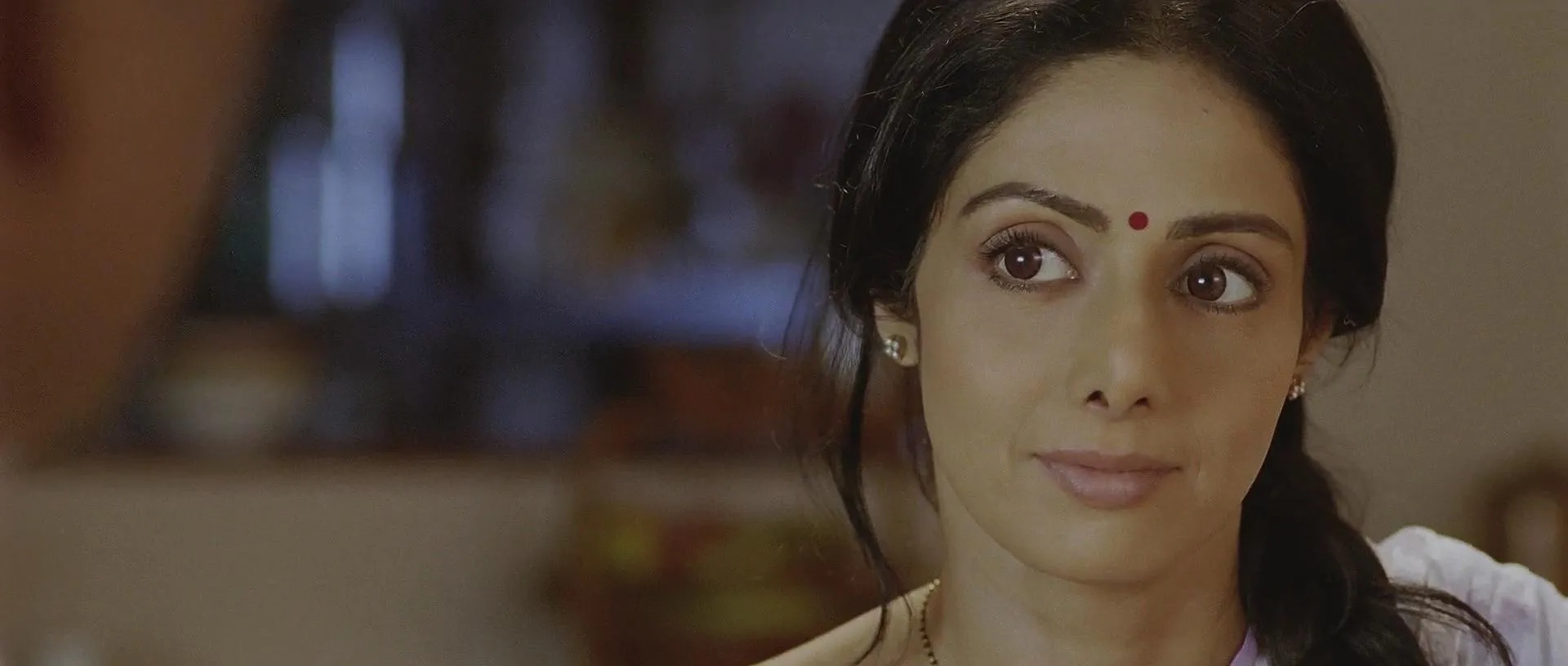 Sridevi and Adil Hussain in English Vinglish (2012)