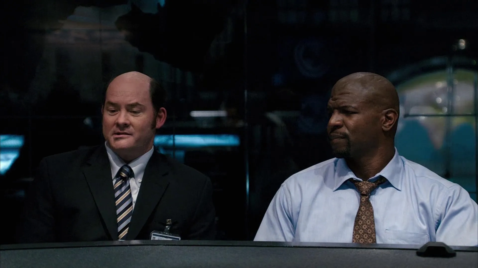 Terry Crews and David Koechner in Get Smart (2008)