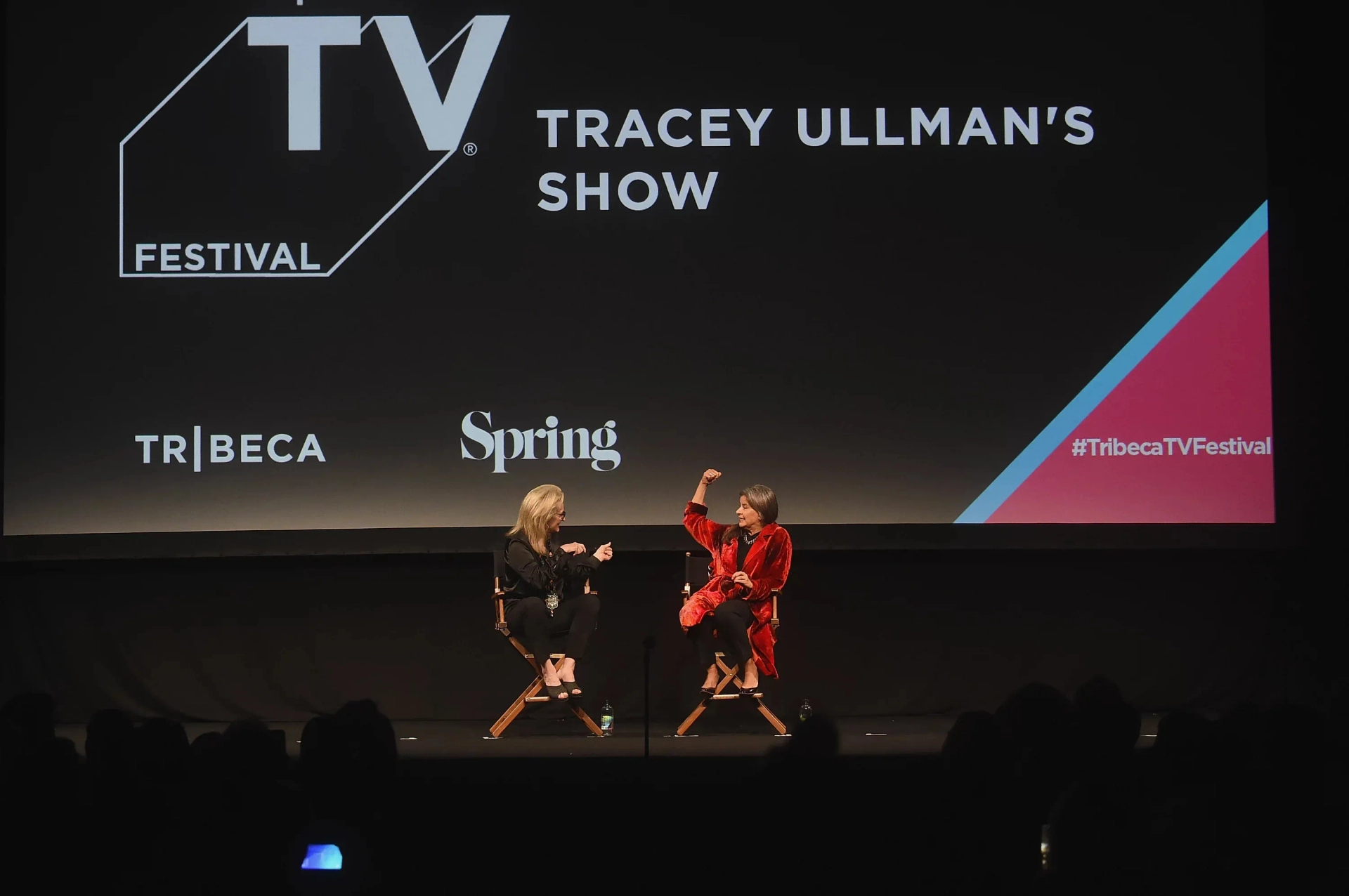 Meryl Streep and Tracey Ullman at an event for Tracey Ullman's Show (2016)