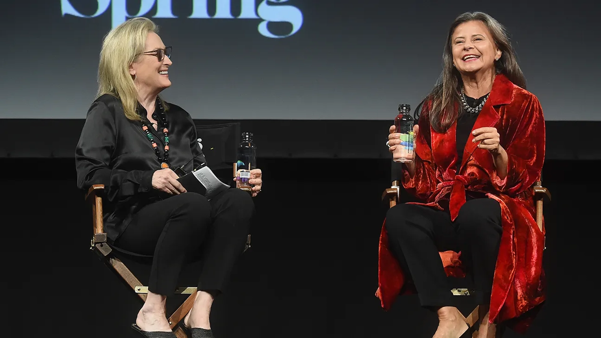 Meryl Streep and Tracey Ullman at an event for Tracey Ullman's Show (2016)