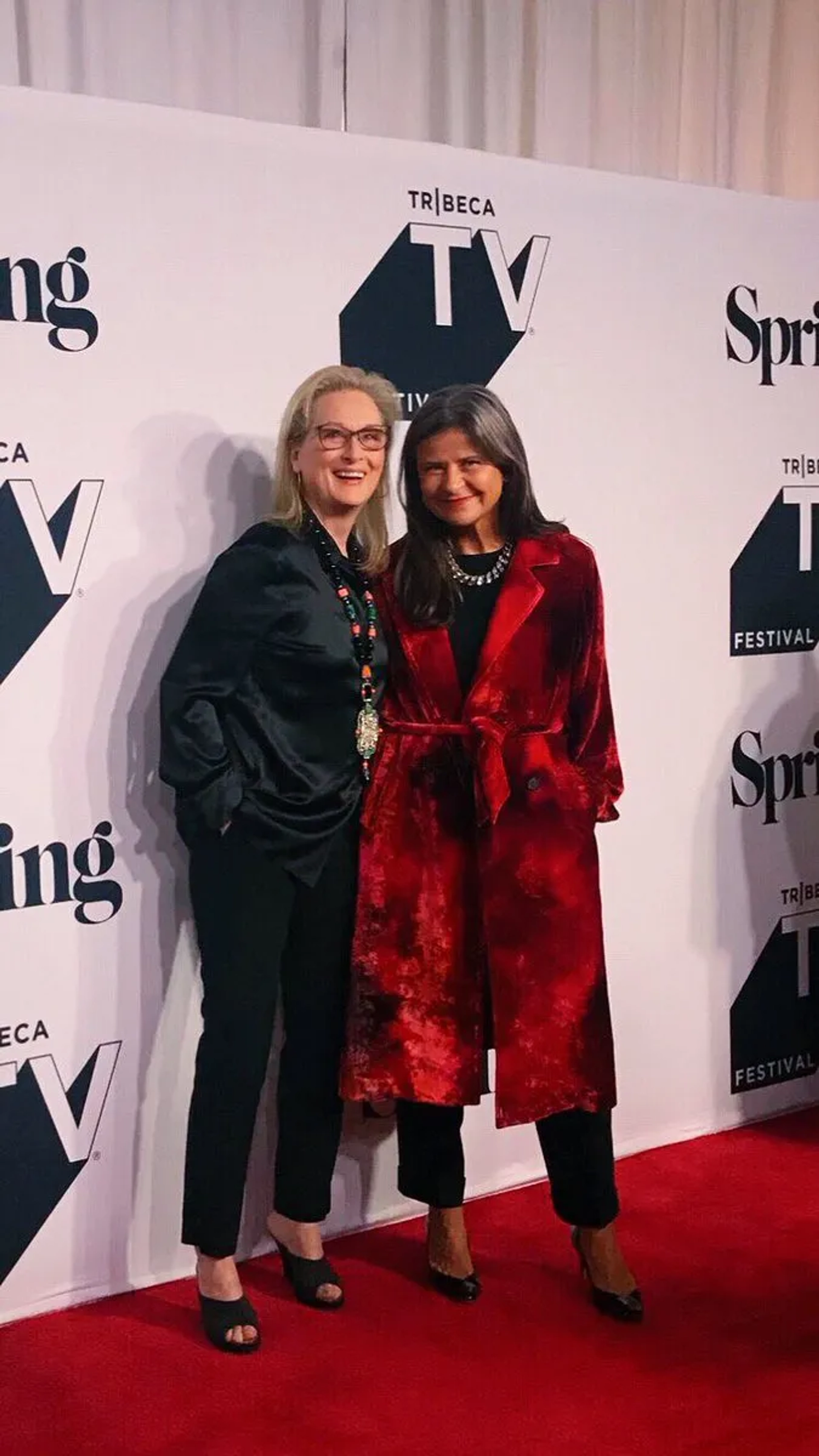 Meryl Streep and Tracey Ullman at an event for Tracey Ullman's Show (2016)