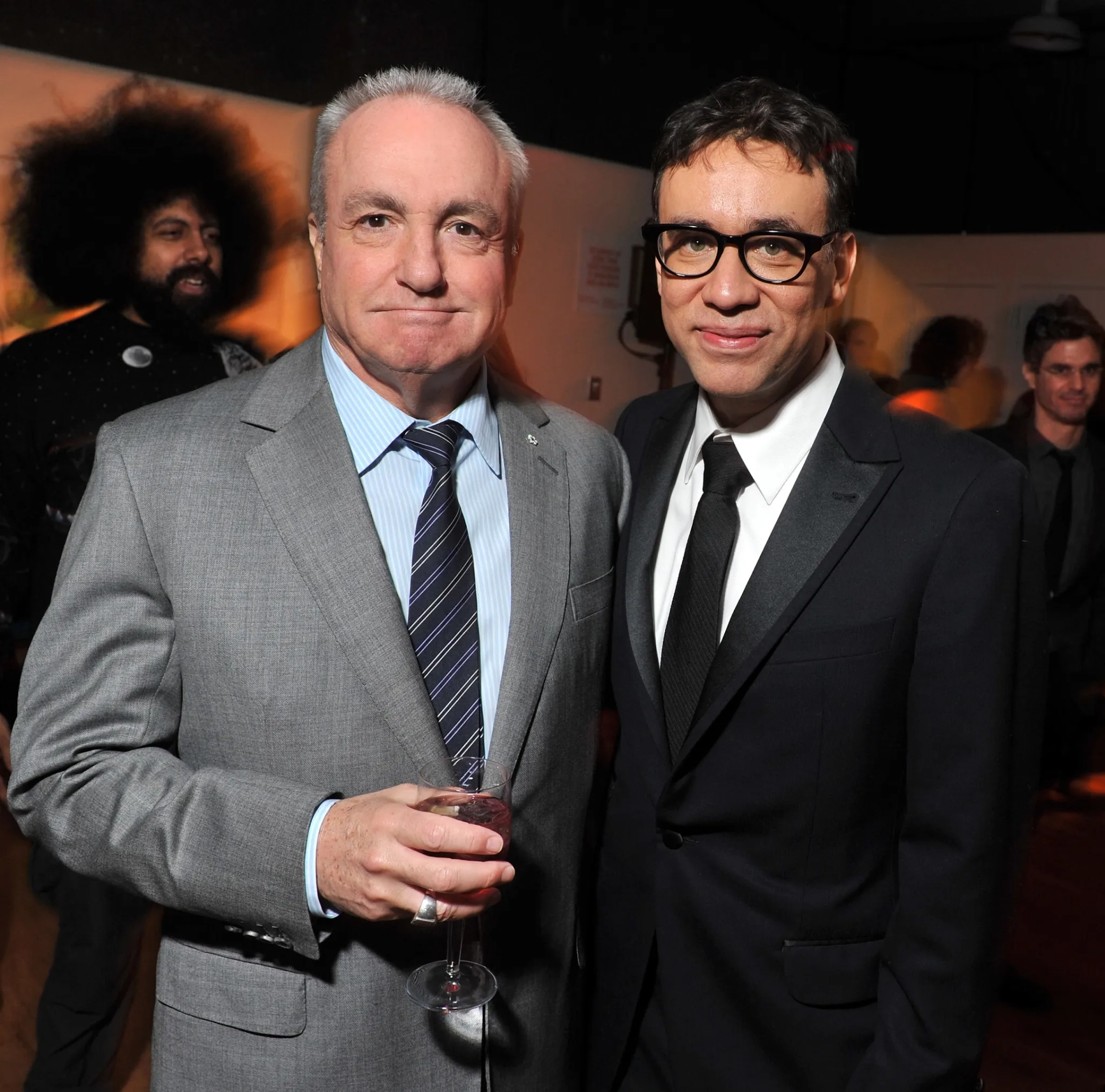 Fred Armisen and Lorne Michaels at an event for Portlandia (2011)